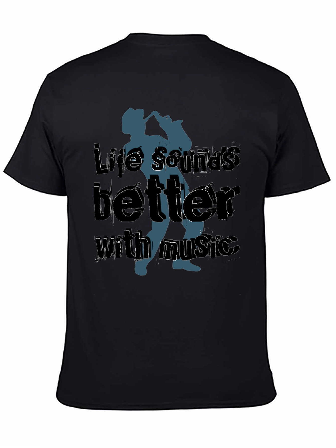 Life Sounds Better Music T-Shirt