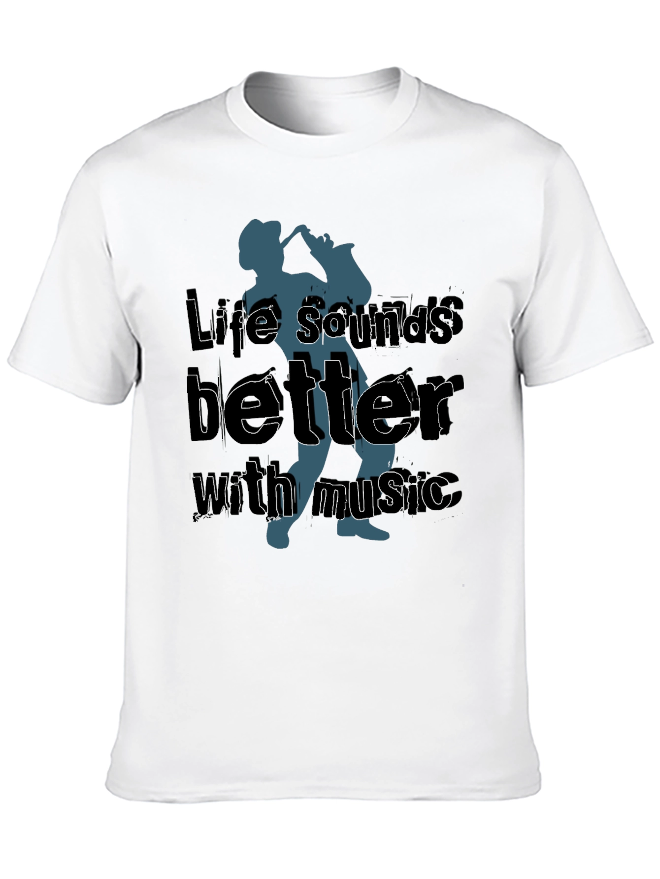 Life Sounds Better Music T-Shirt