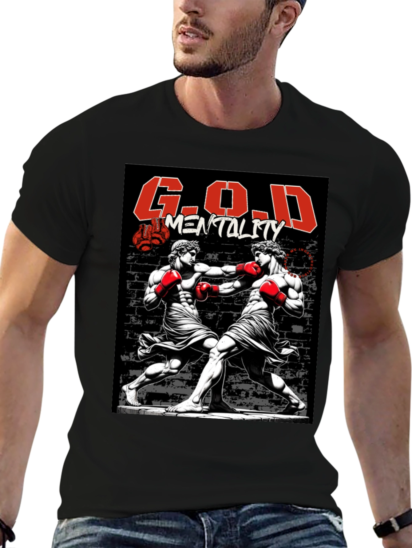 God Mentality Boxing T-Shirt
