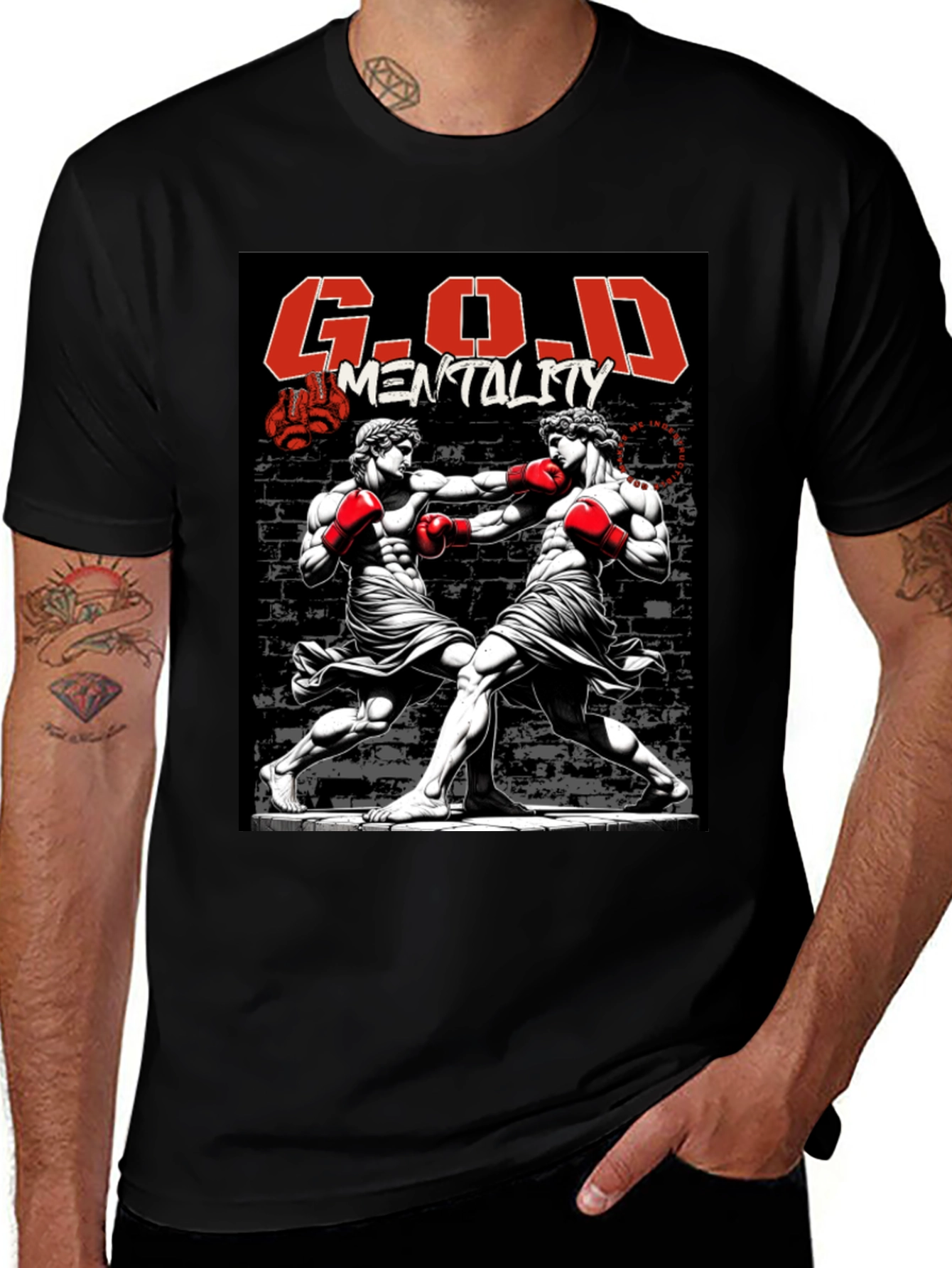 God Mentality Boxing T-Shirt