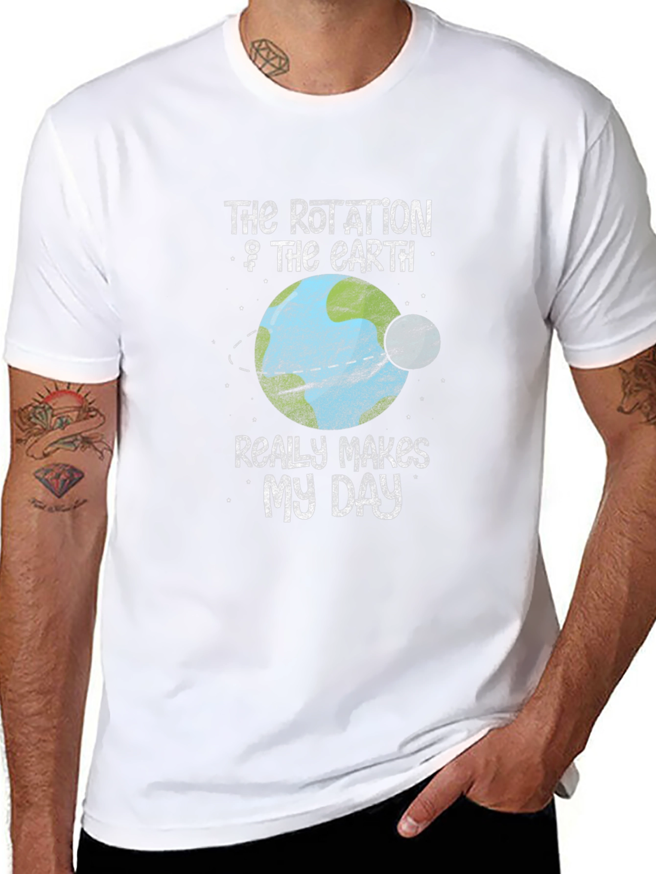 Rotation of The Earth Graphic Tee