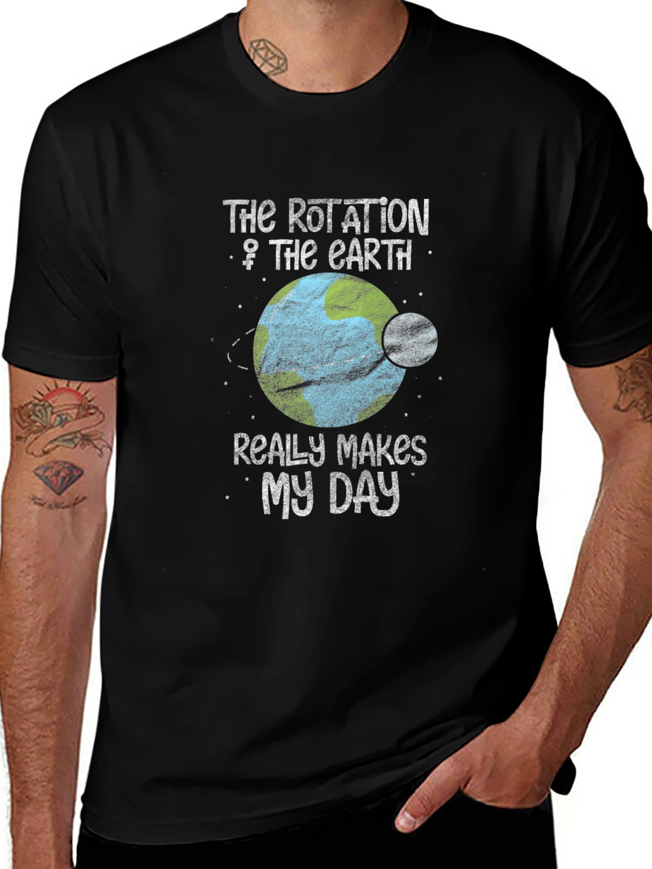 Rotation of The Earth Graphic Tee