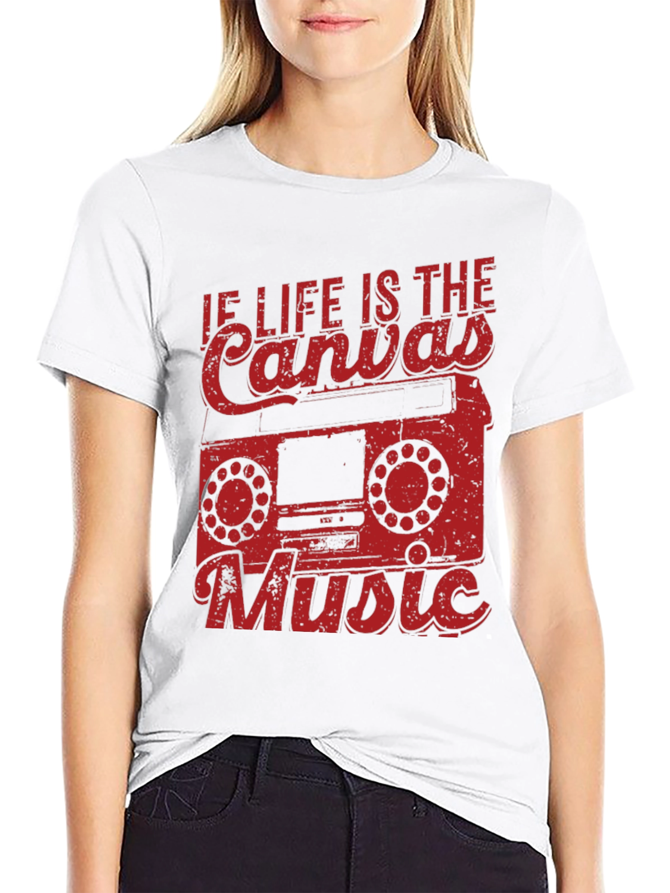 Life is the Canvas Music Tee
