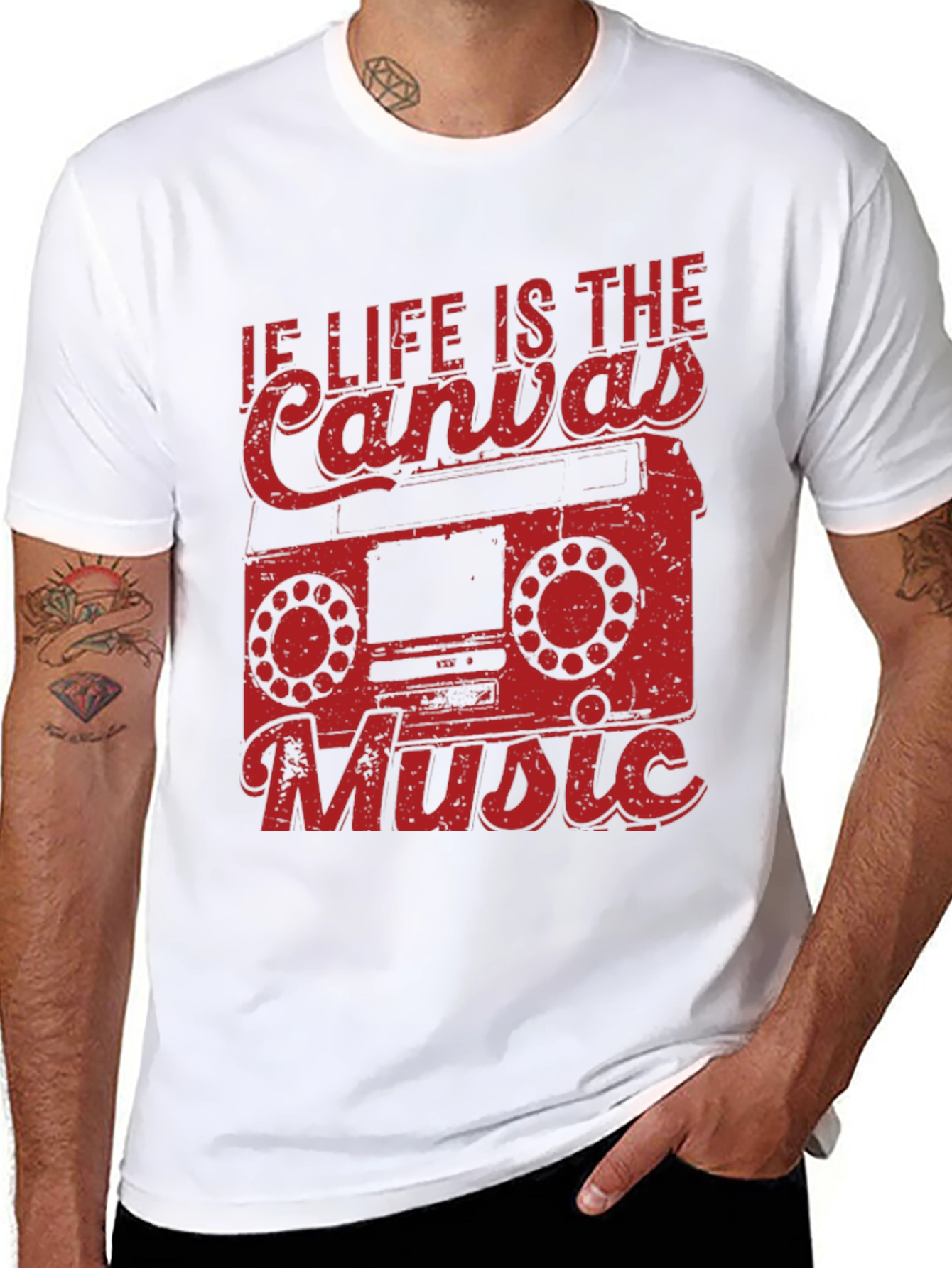 Life is the Canvas Music Tee