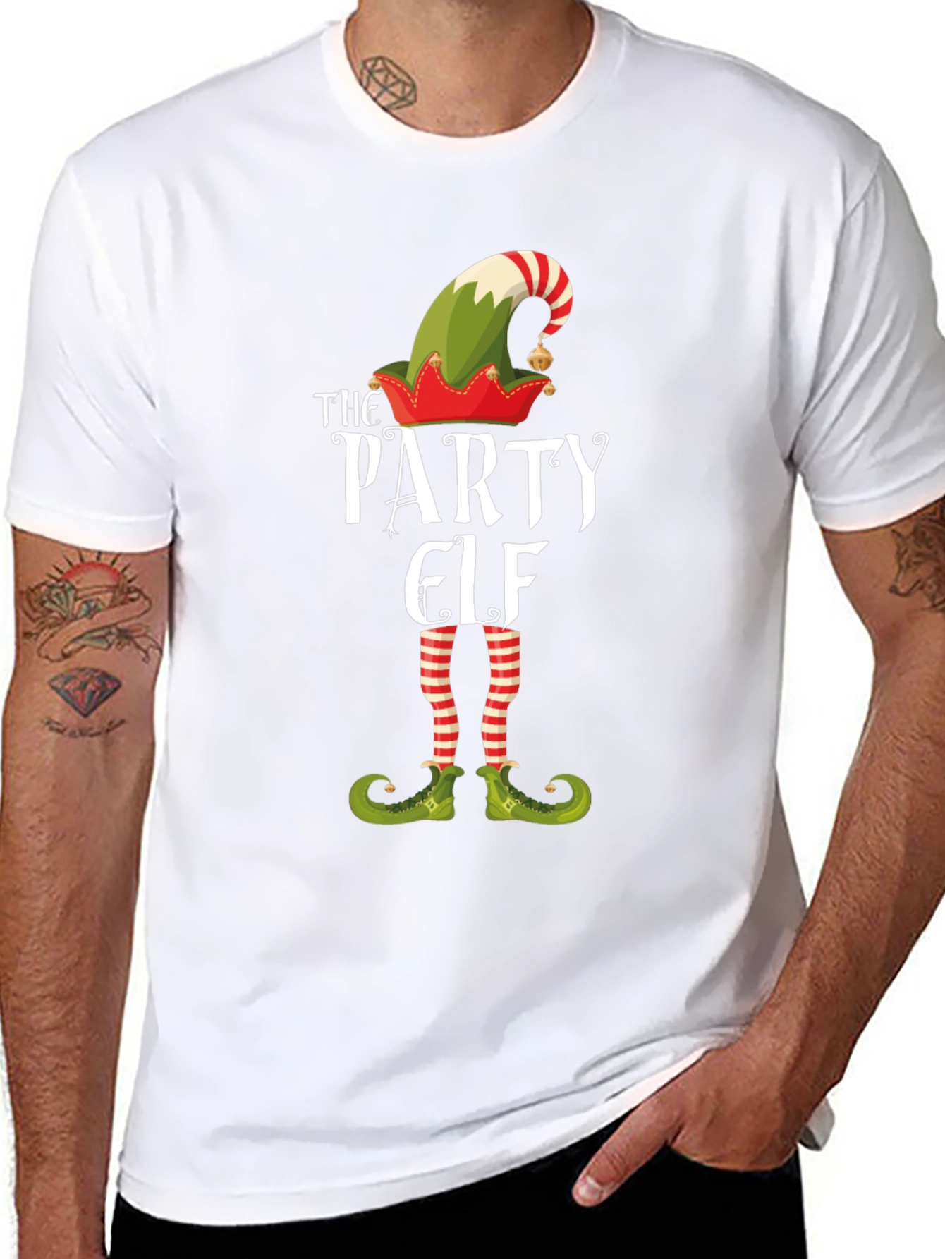 Party Elf T-Shirt - Holiday Fun