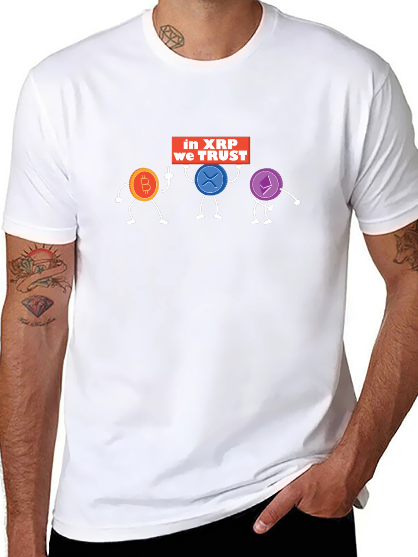 Crypto XRP We Trust T-Shirt