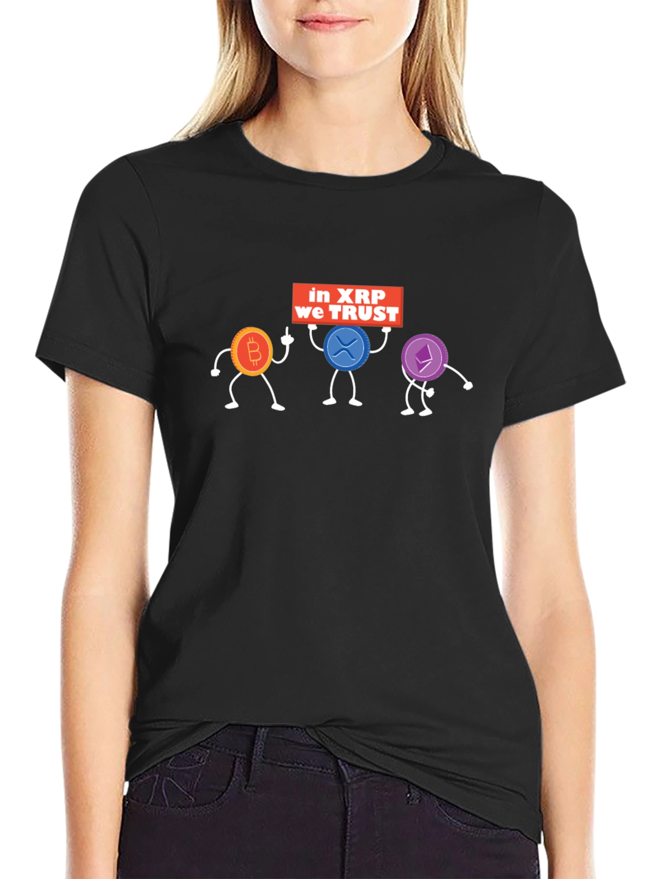Crypto XRP We Trust T-Shirt