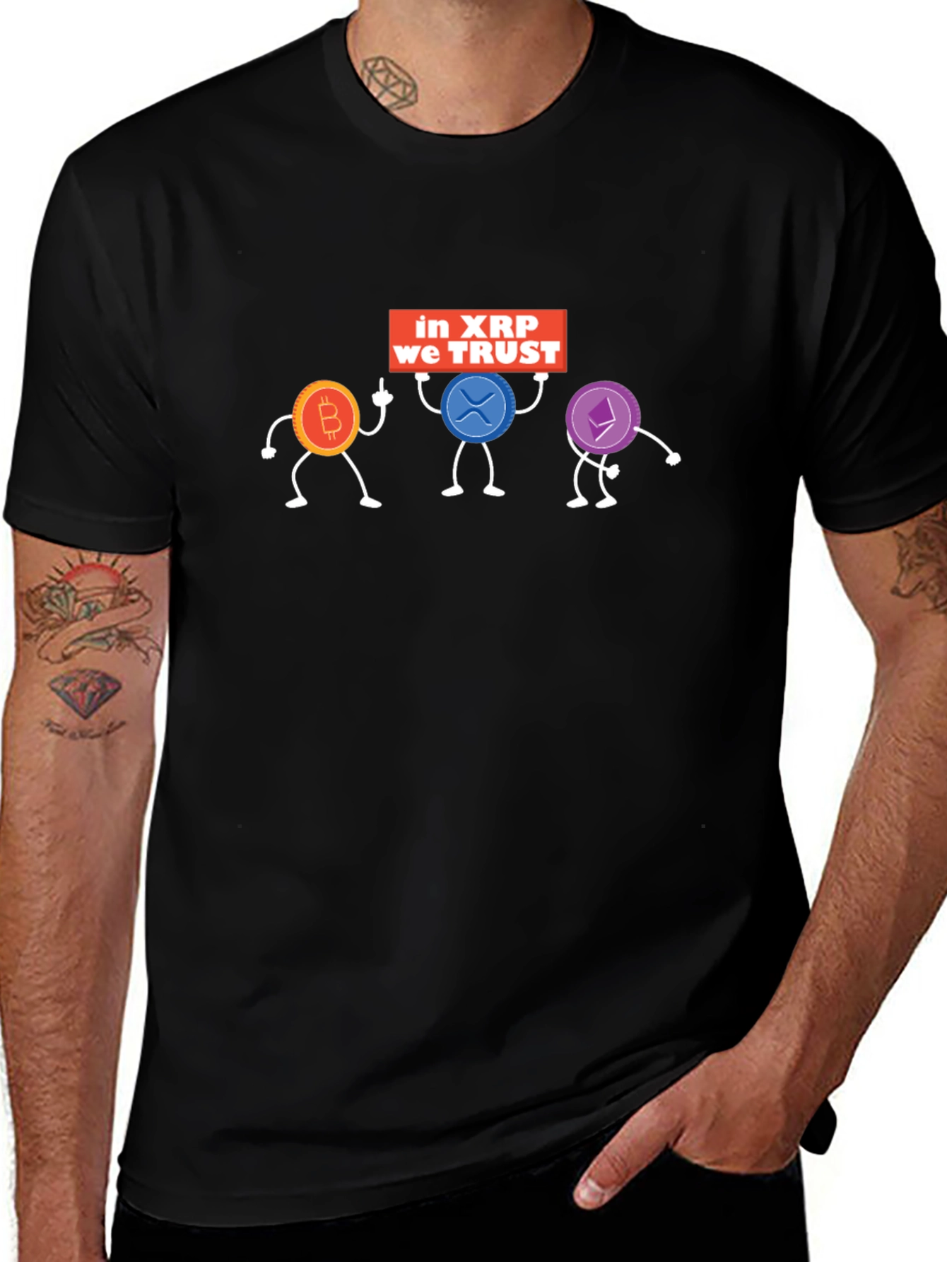 Crypto XRP We Trust T-Shirt