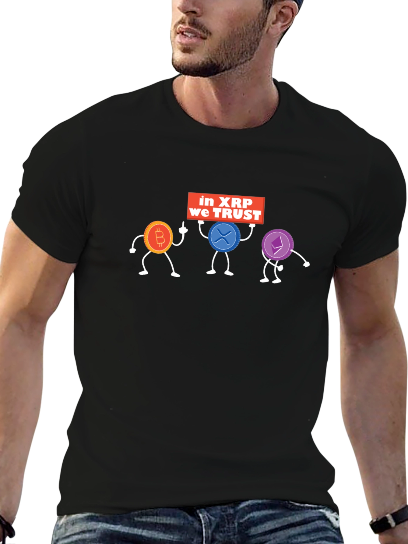 Crypto XRP We Trust T-Shirt