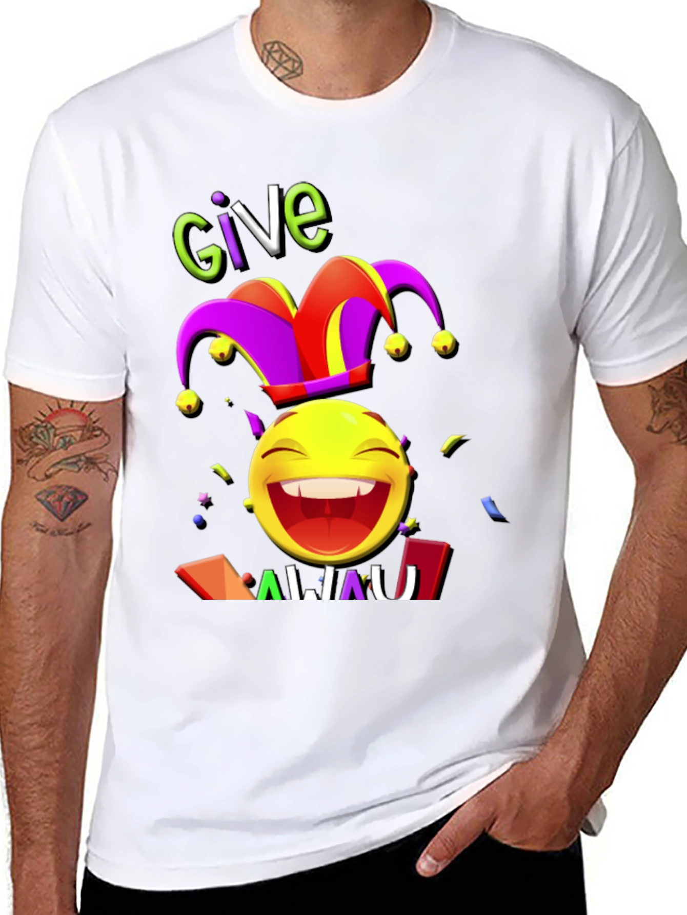 Give Away Emoji T-Shirt