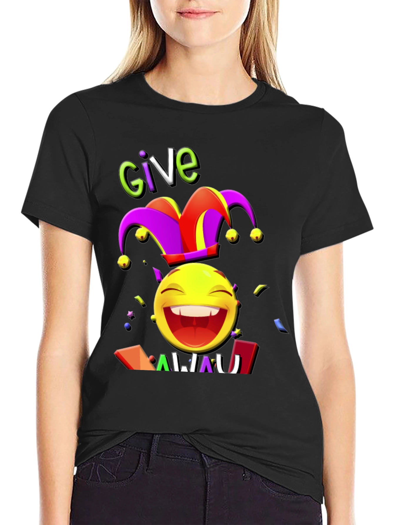 Give Away Emoji T-Shirt