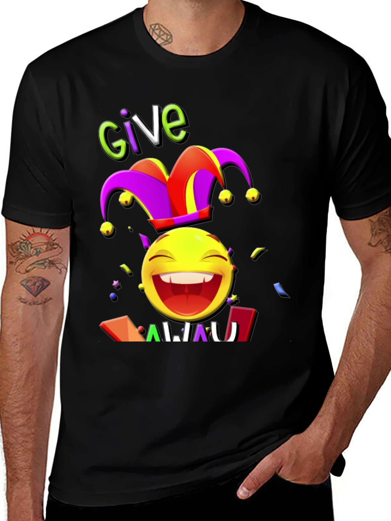 Give Away Emoji T-Shirt