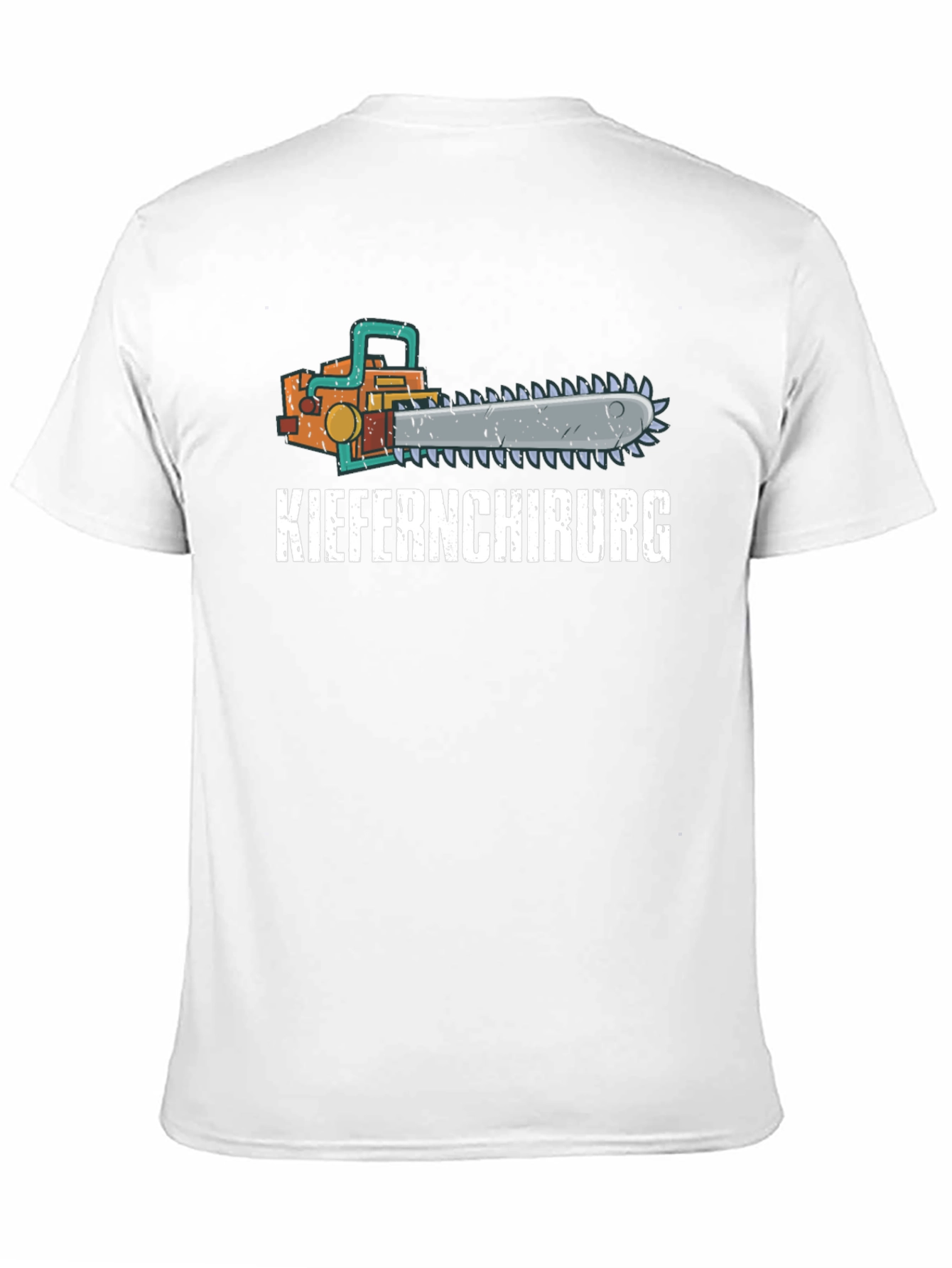 Kieferchirurg Chainsaw Graphic T-Shirt