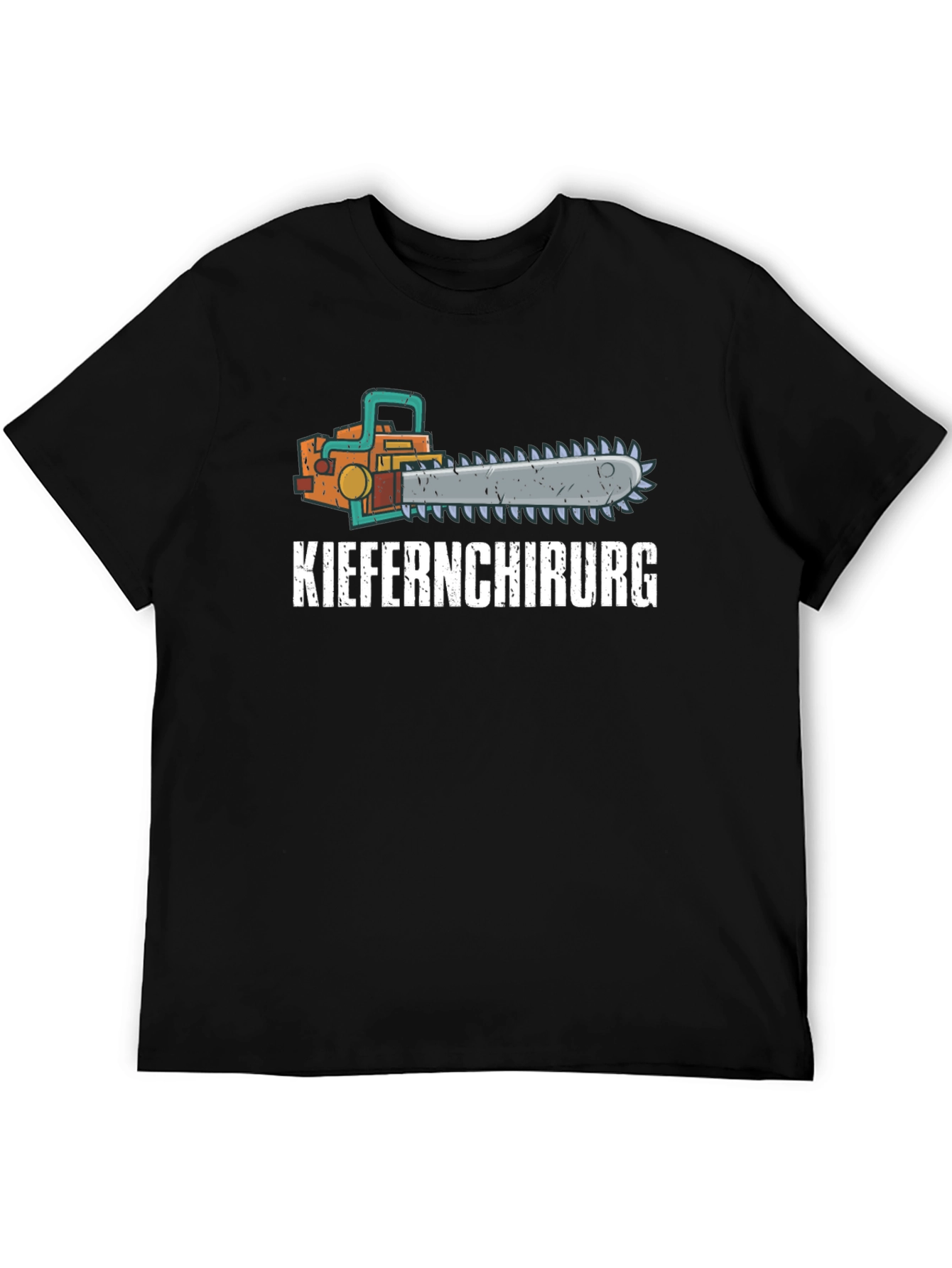 Kieferchirurg Chainsaw Graphic T-Shirt