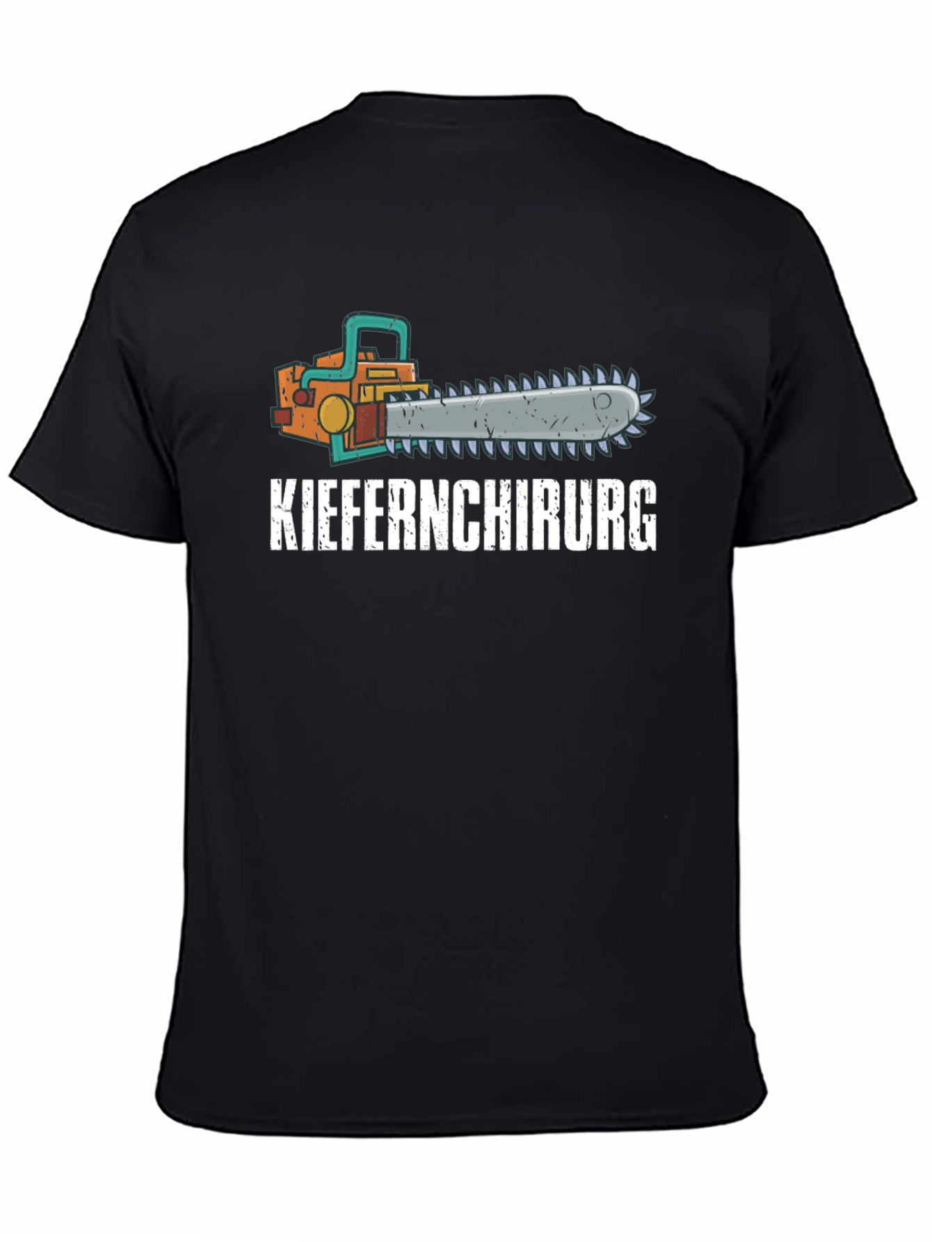 Kieferchirurg Chainsaw Graphic T-Shirt