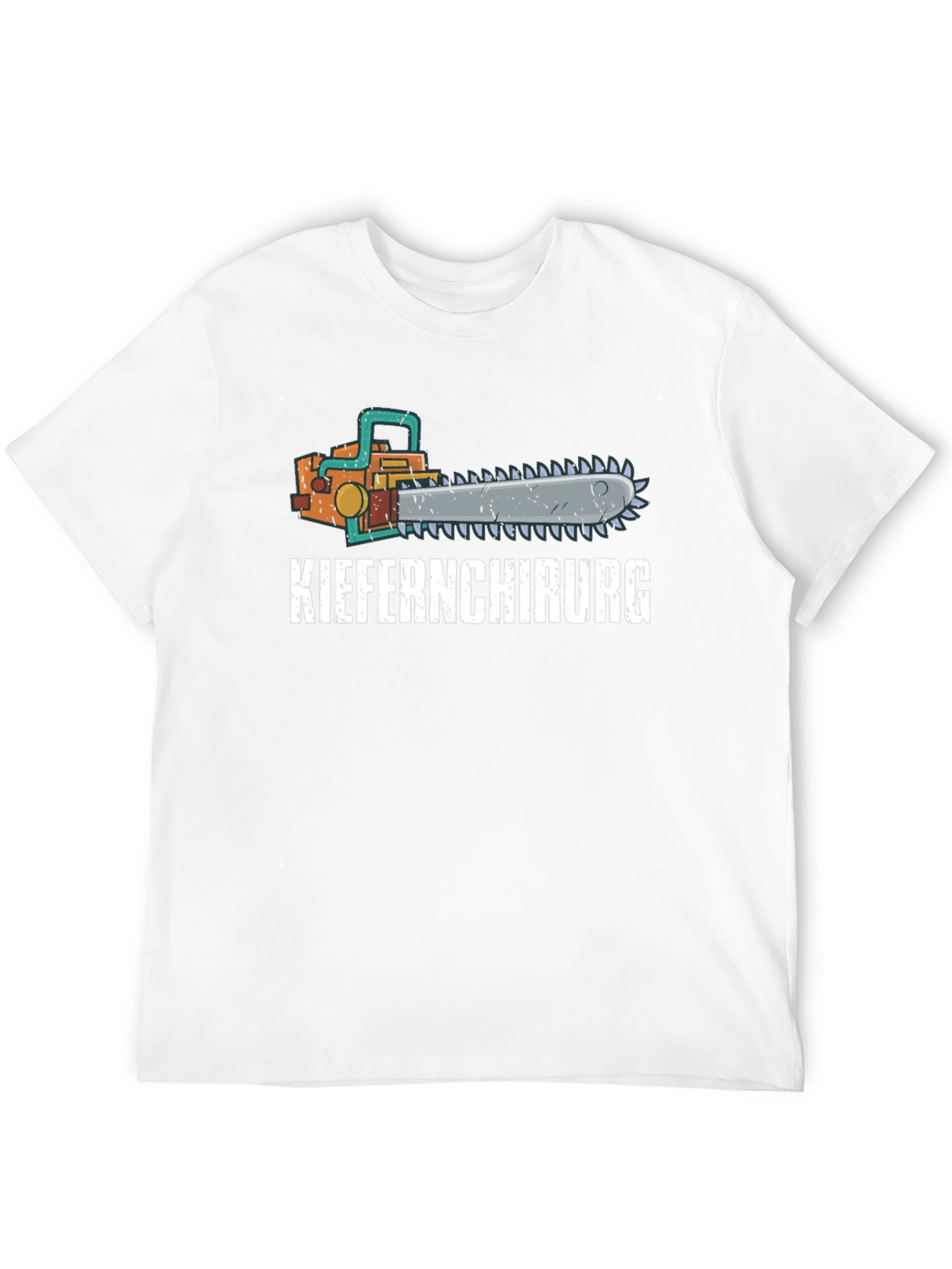 Kieferchirurg Chainsaw Graphic T-Shirt