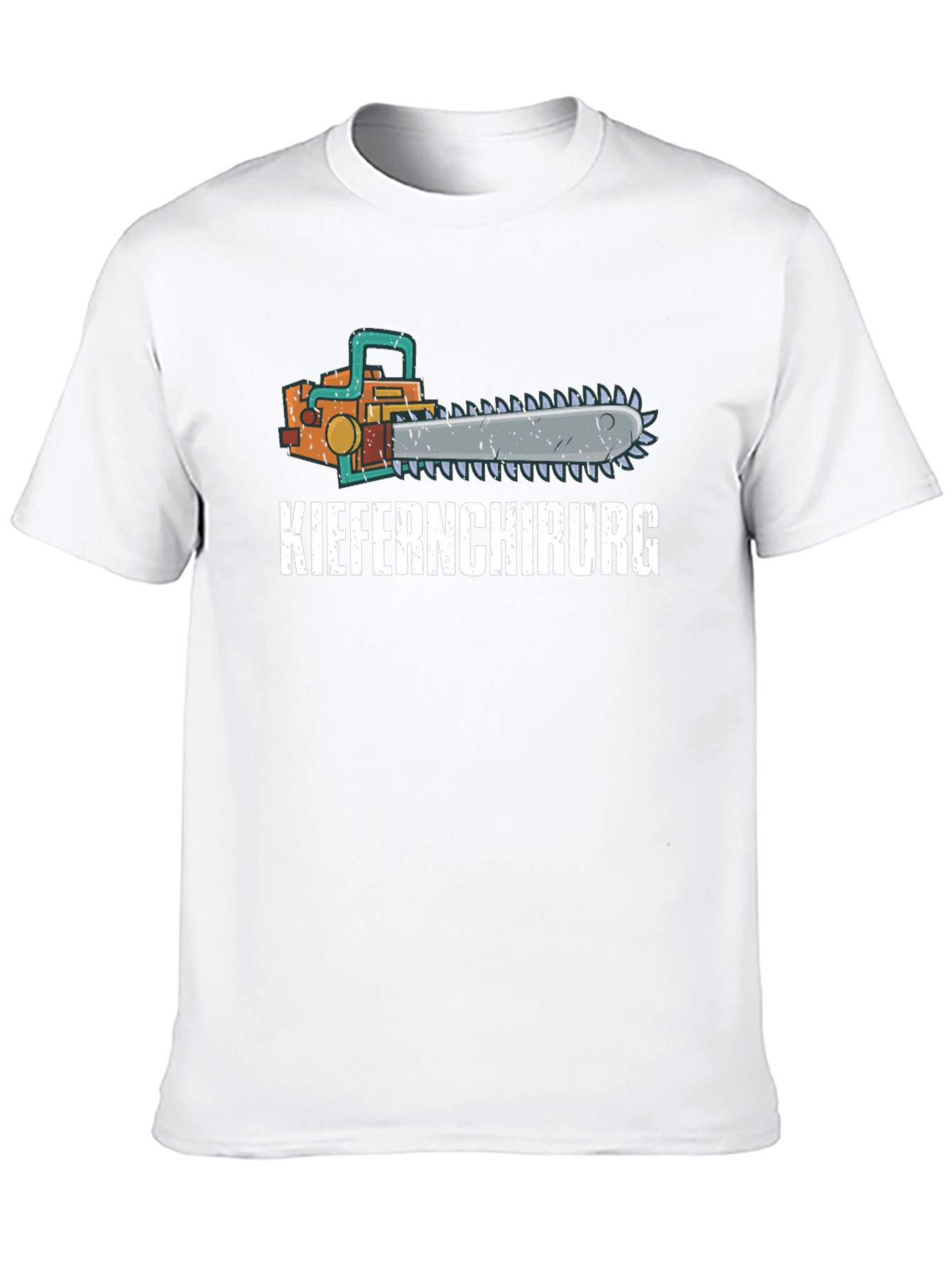Kieferchirurg Chainsaw Graphic T-Shirt