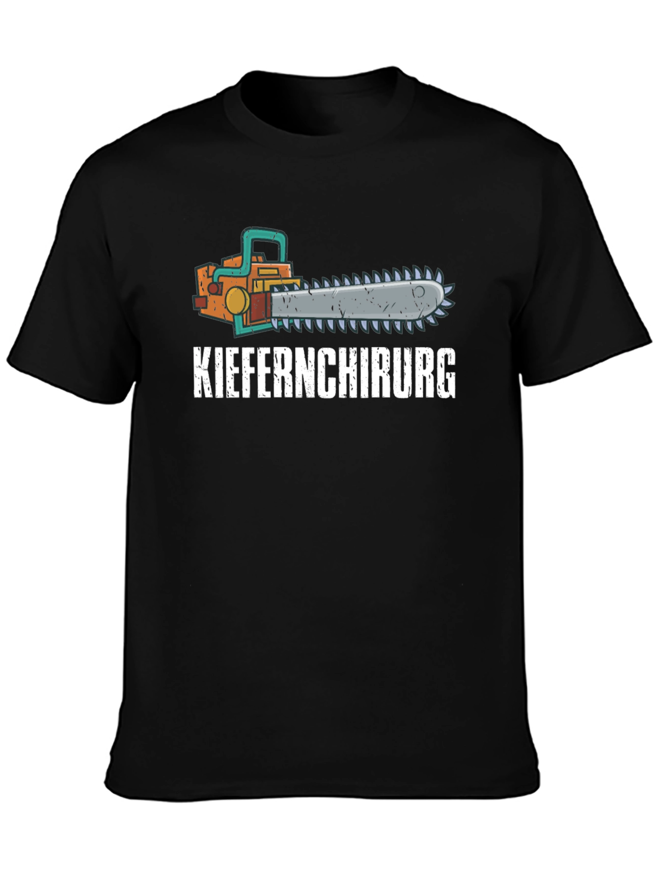 Kieferchirurg Chainsaw Graphic T-Shirt