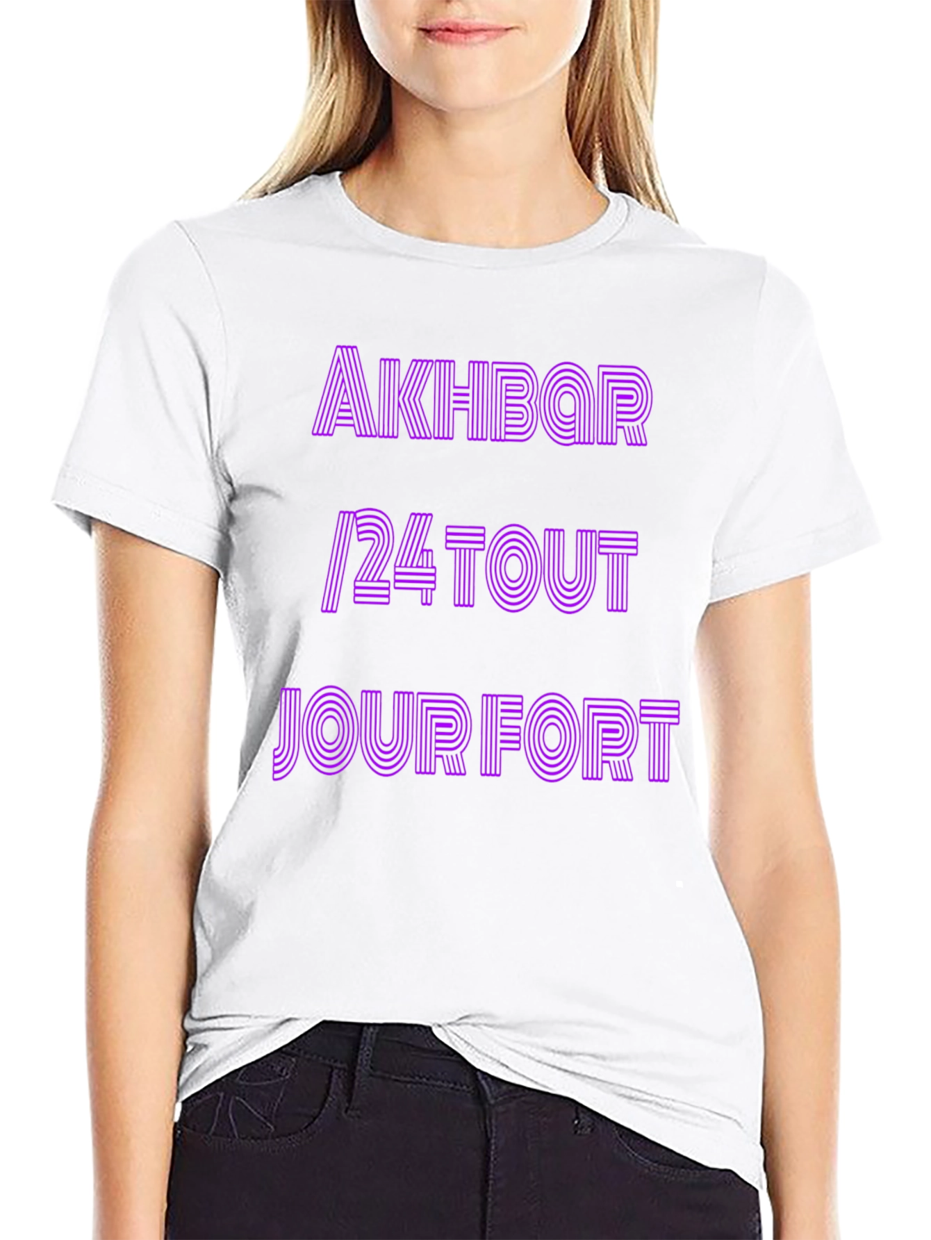 Akbhar 24 Tout Jour Fort T-Shirt