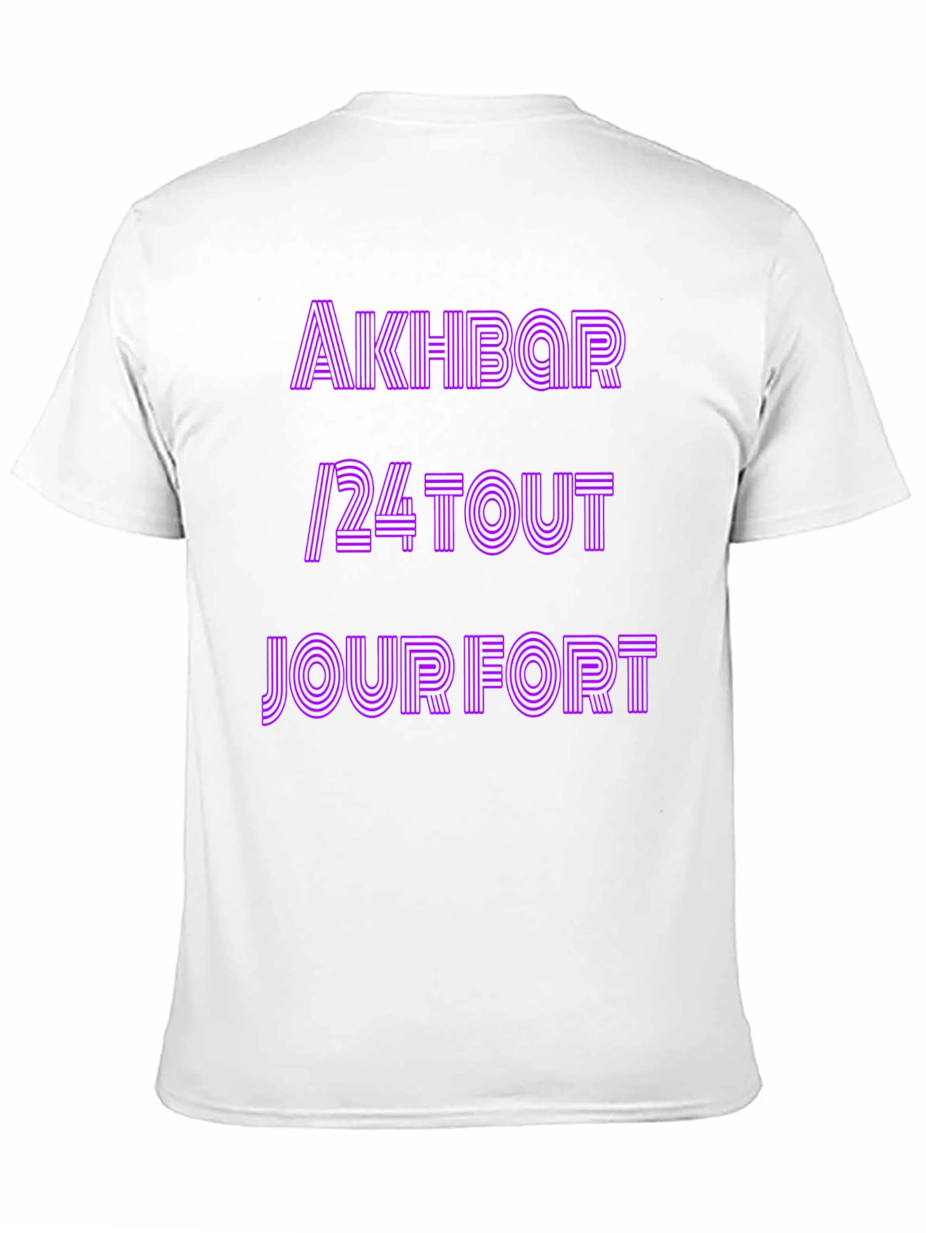 Akbhar 24 Tout Jour Fort T-Shirt