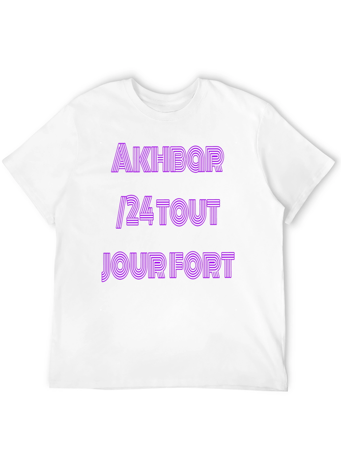 Akbhar 24 Tout Jour Fort T-Shirt
