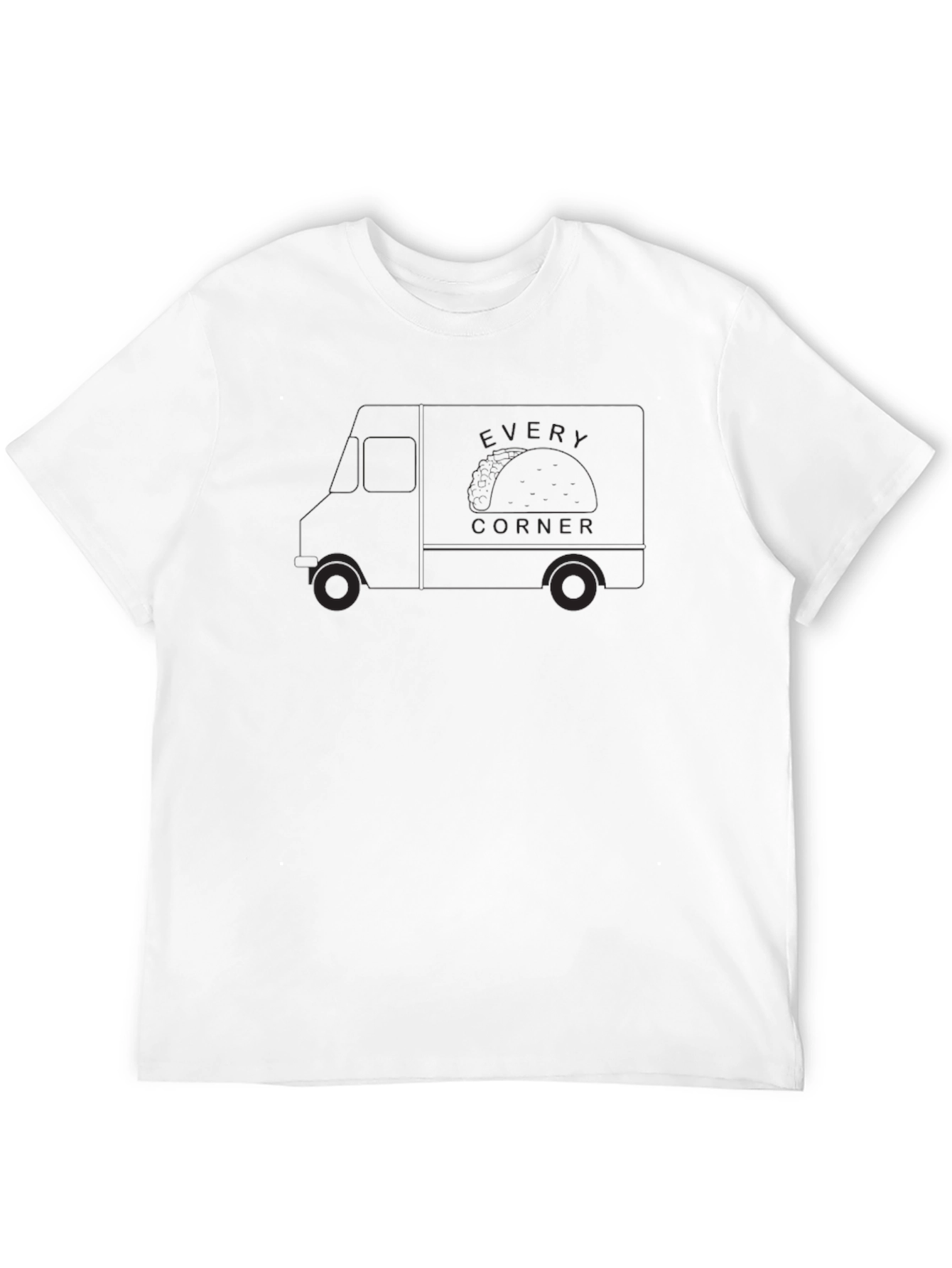 Every Corner Black Graphic Tee