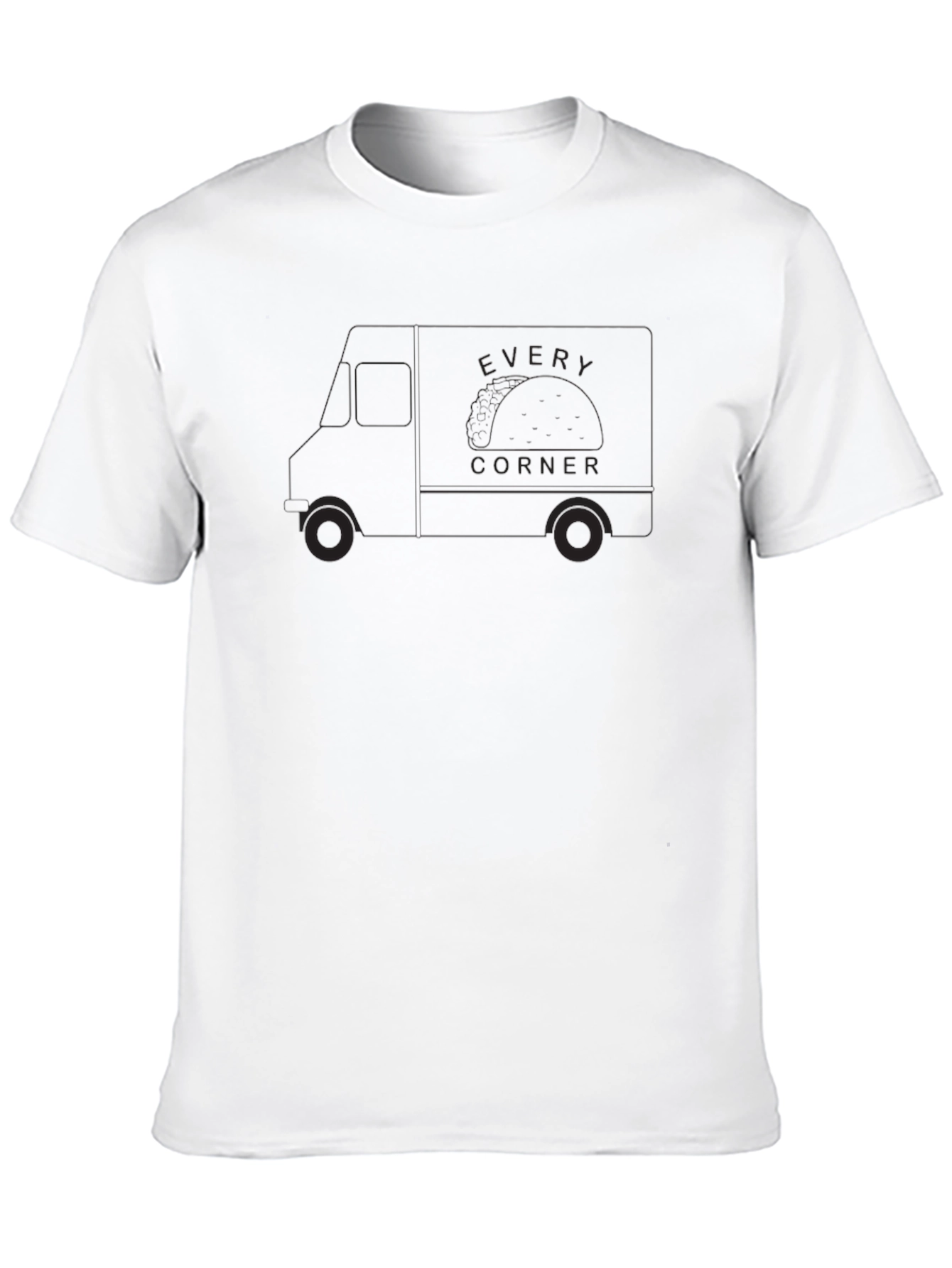 Every Corner Black Graphic Tee