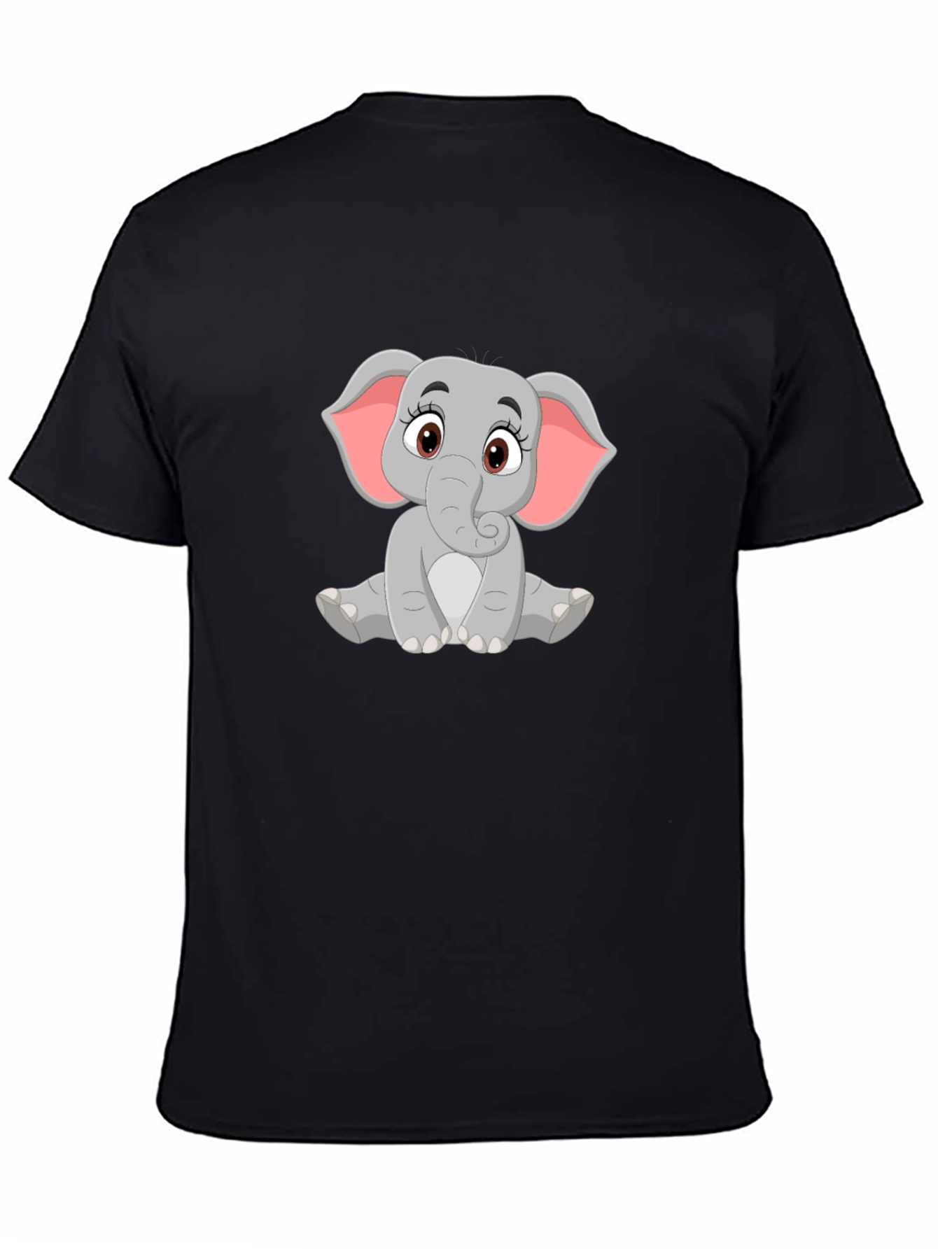 Cute Elephant Graphic T-Shirt