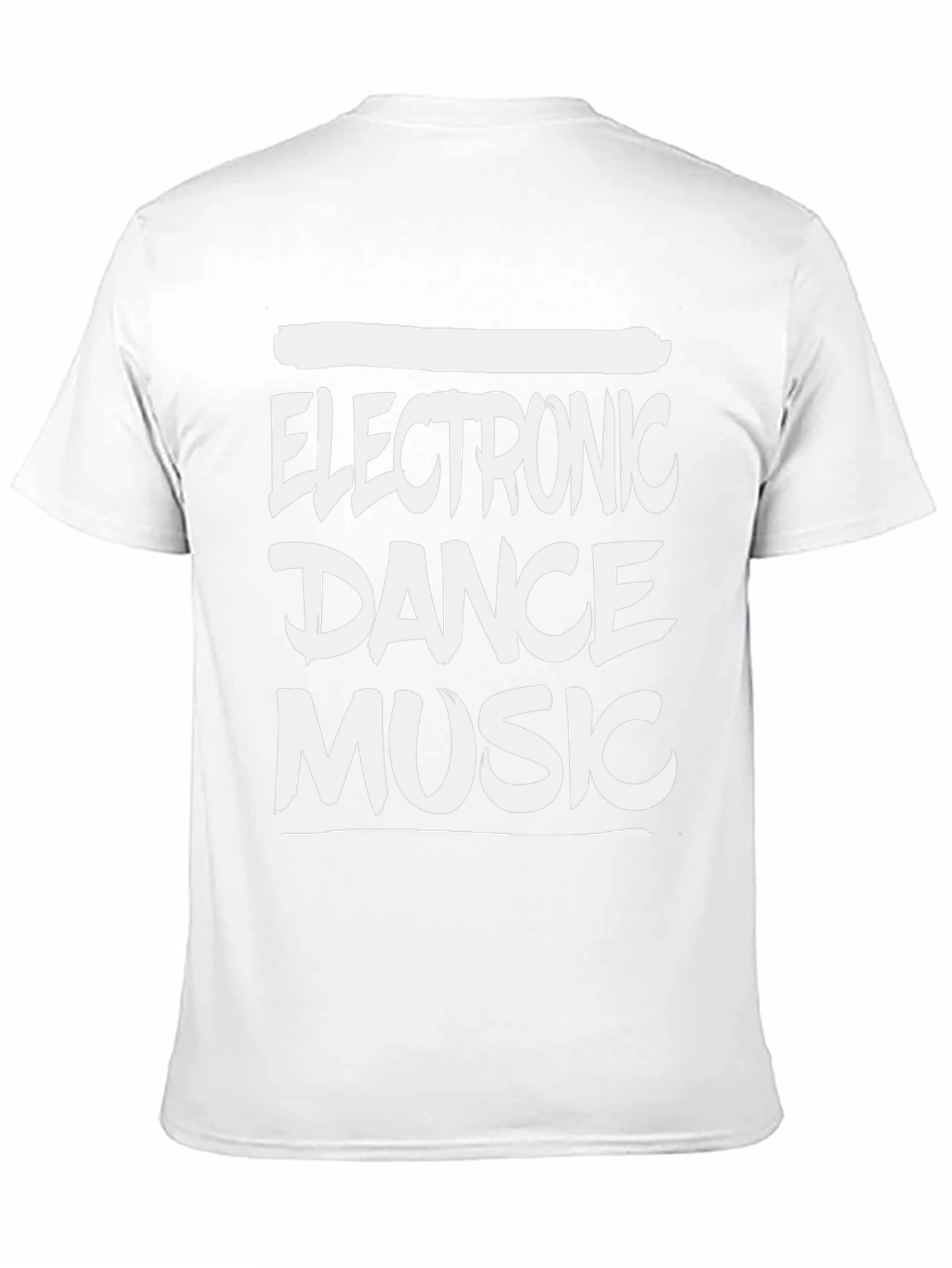 Electronic Dance Music Black Graphic Tee