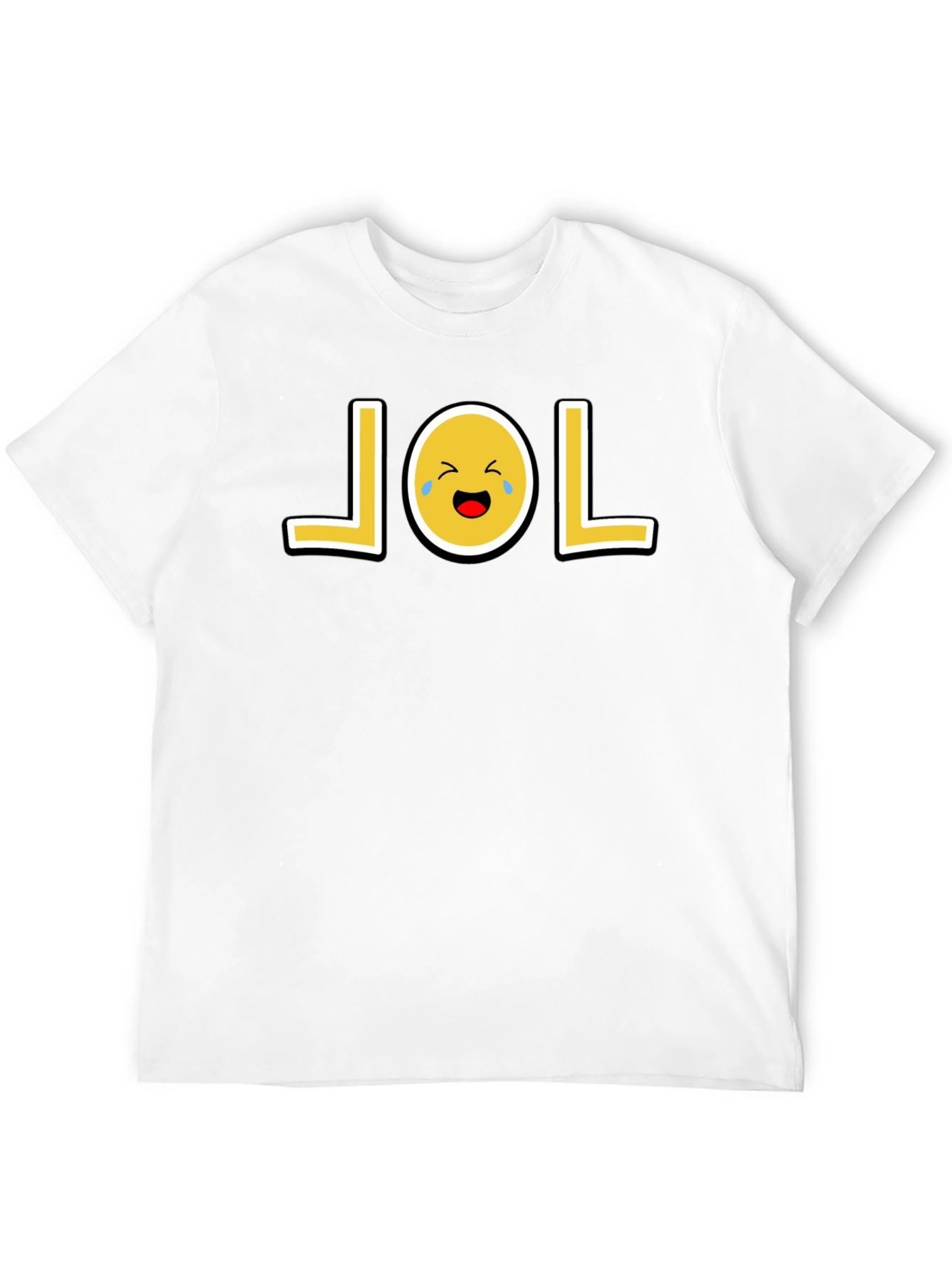 LOL Emoji T-Shirt - Funny Graphic Tee