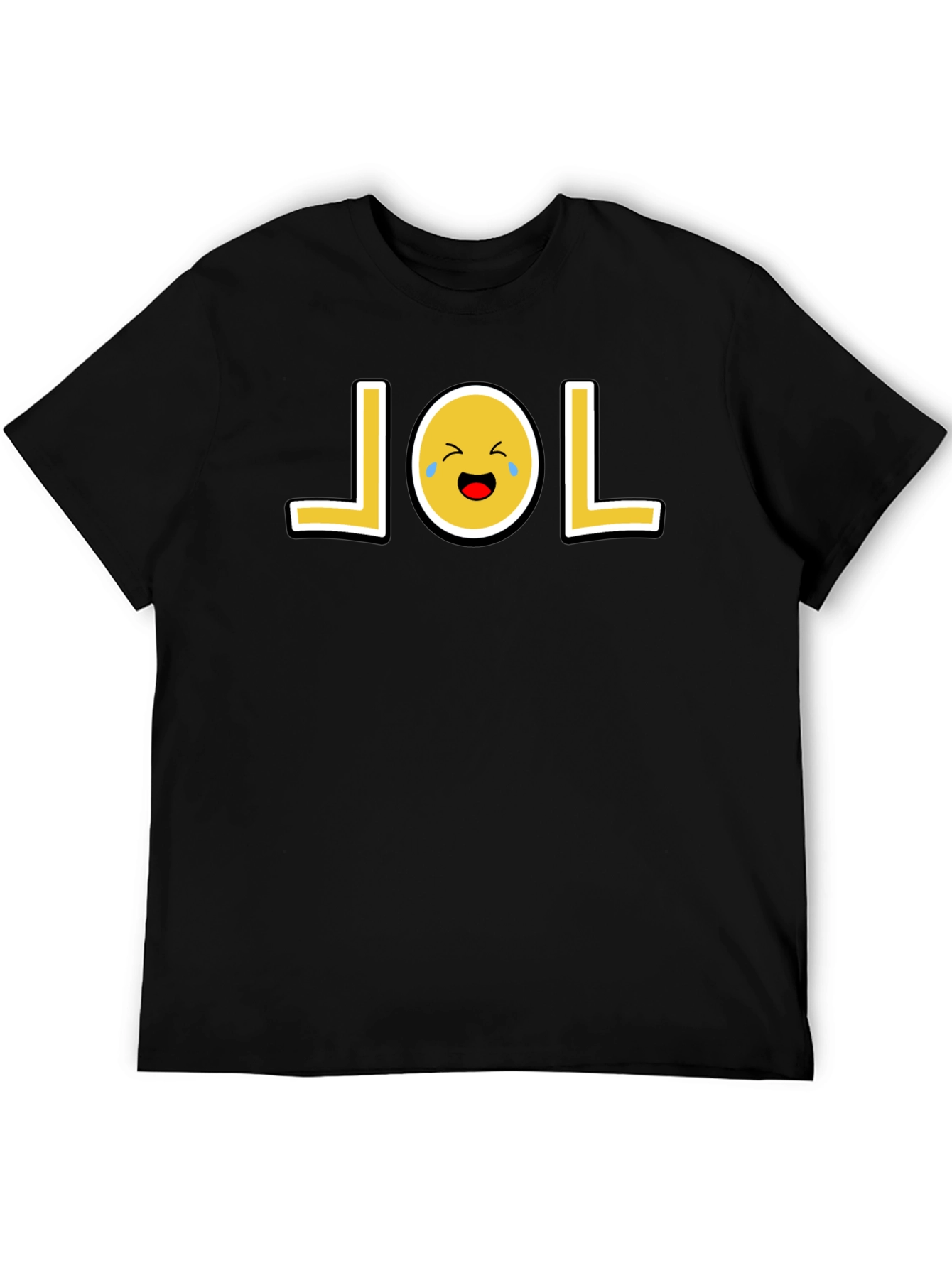 LOL Emoji T-Shirt - Funny Graphic Tee