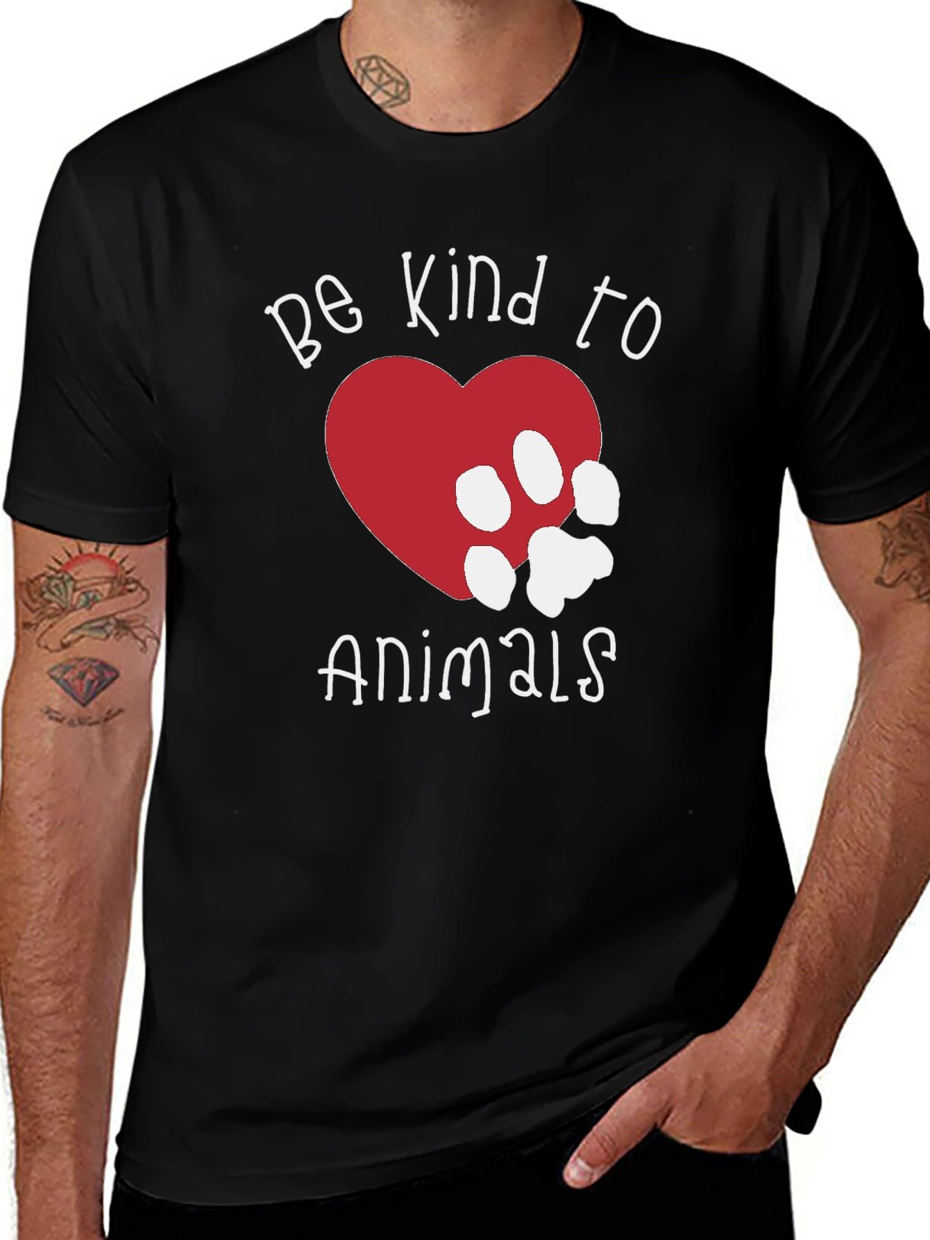 Be Kind to Animals Graphic Tee