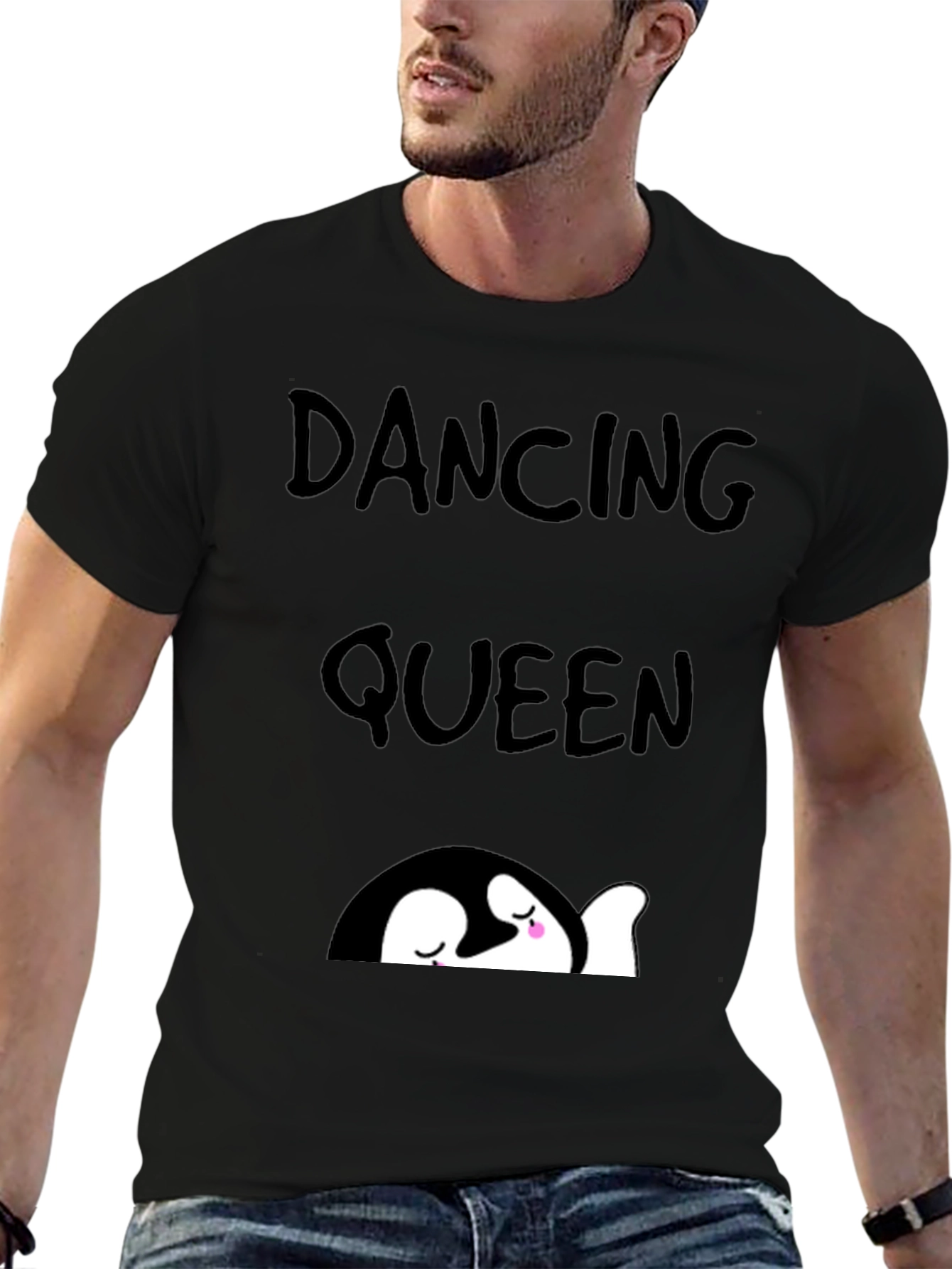 Dancing Queen Penguin Graphic Tee