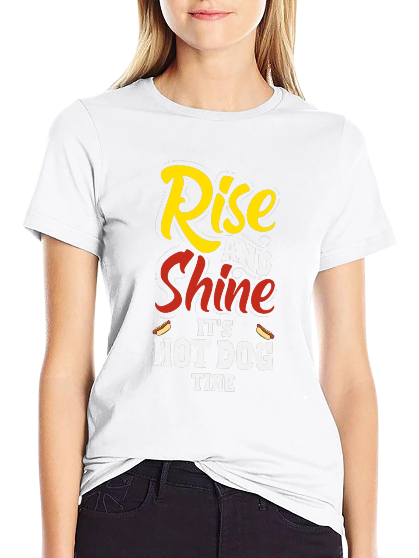Rise and Shine Hot Dog T-Shirt