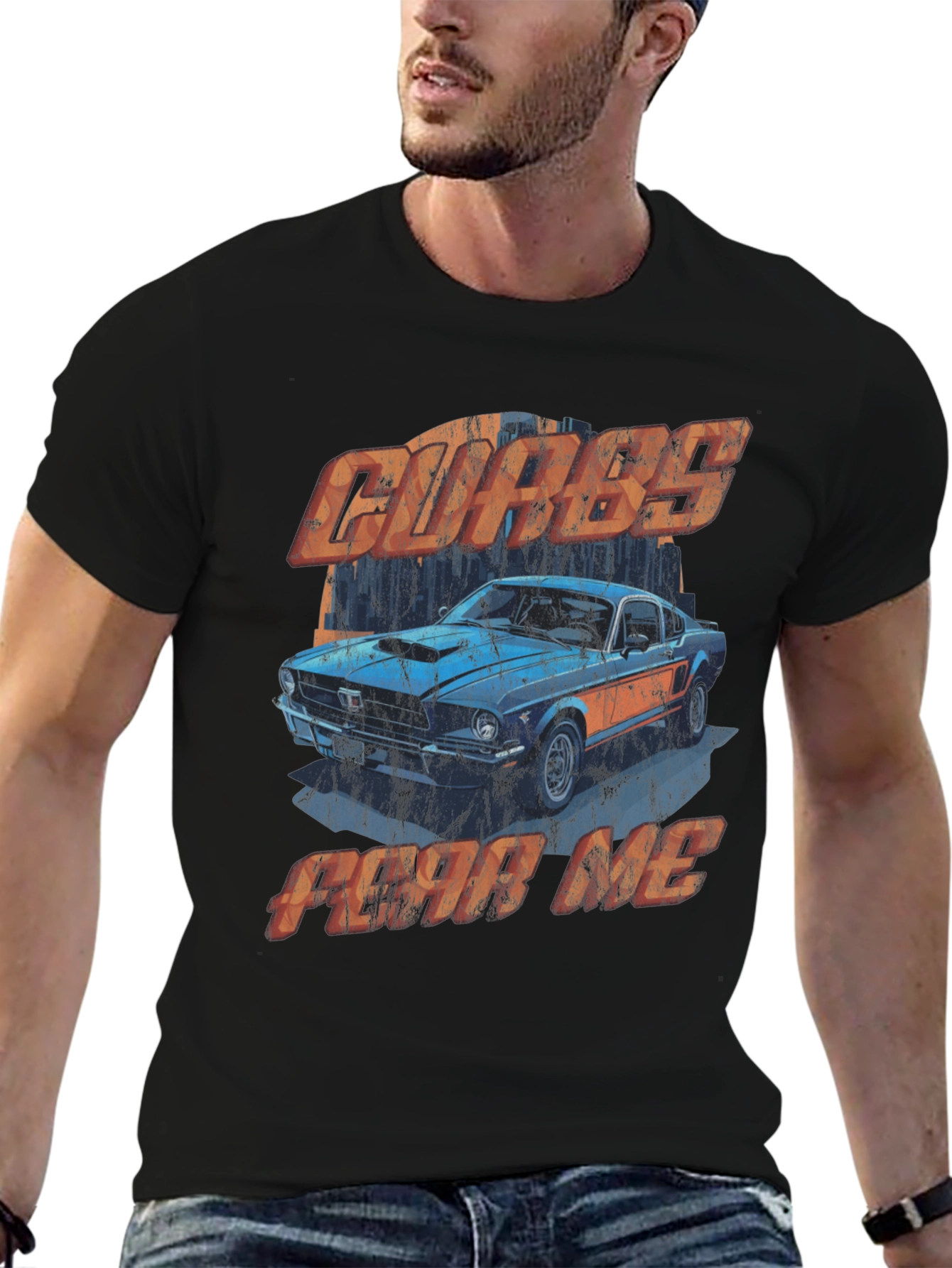 Curbs Fear Me T-Shirt - Classic Car Graphic Tee
