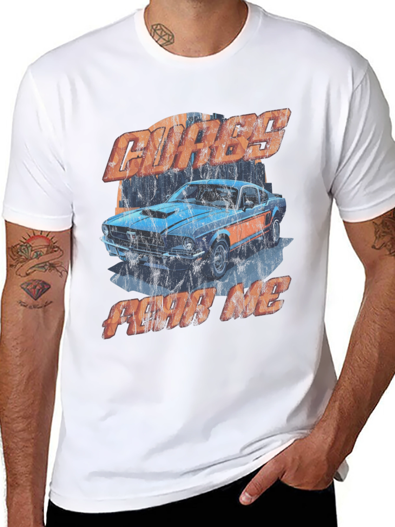 Curbs Fear Me T-Shirt - Classic Car Graphic Tee