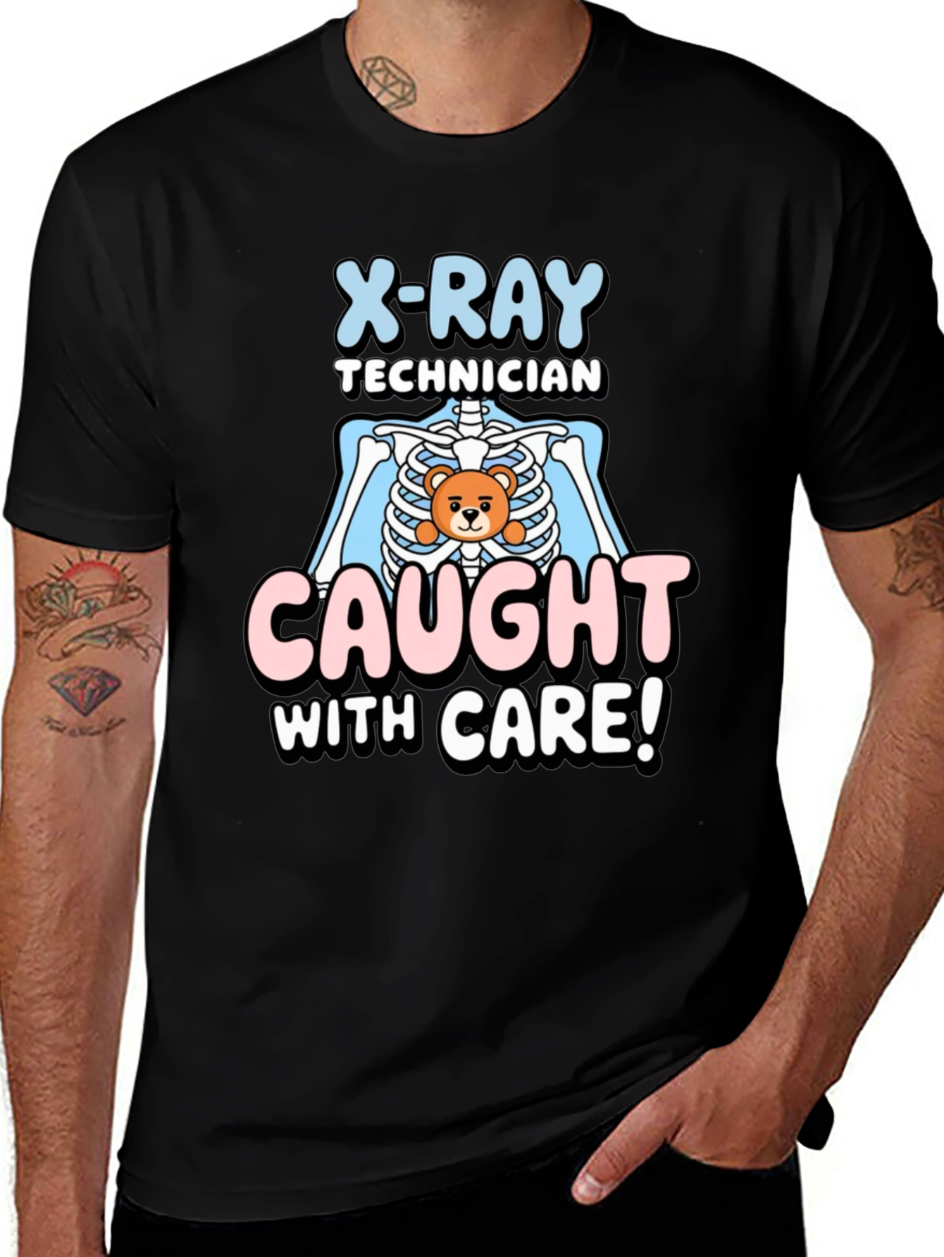 X-Ray Technician Caught With Care T-Shirt