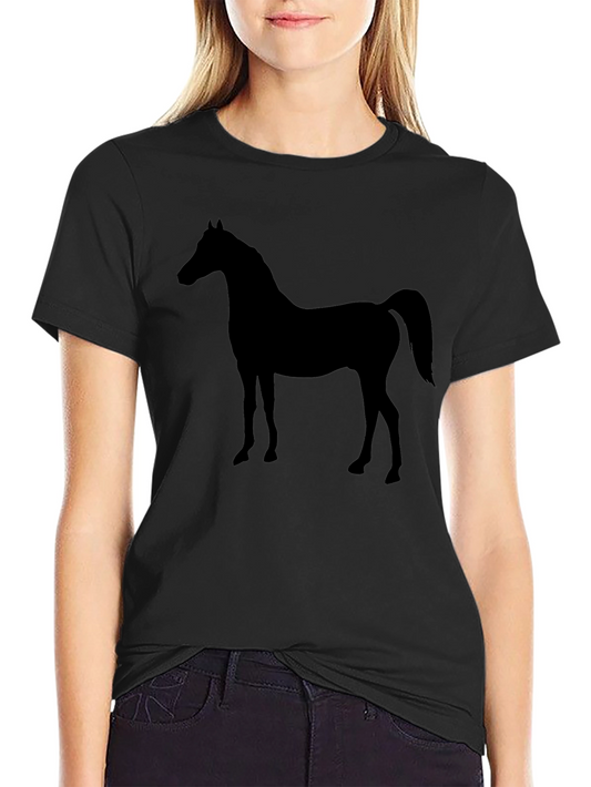 Black Horse Silhouette Tee