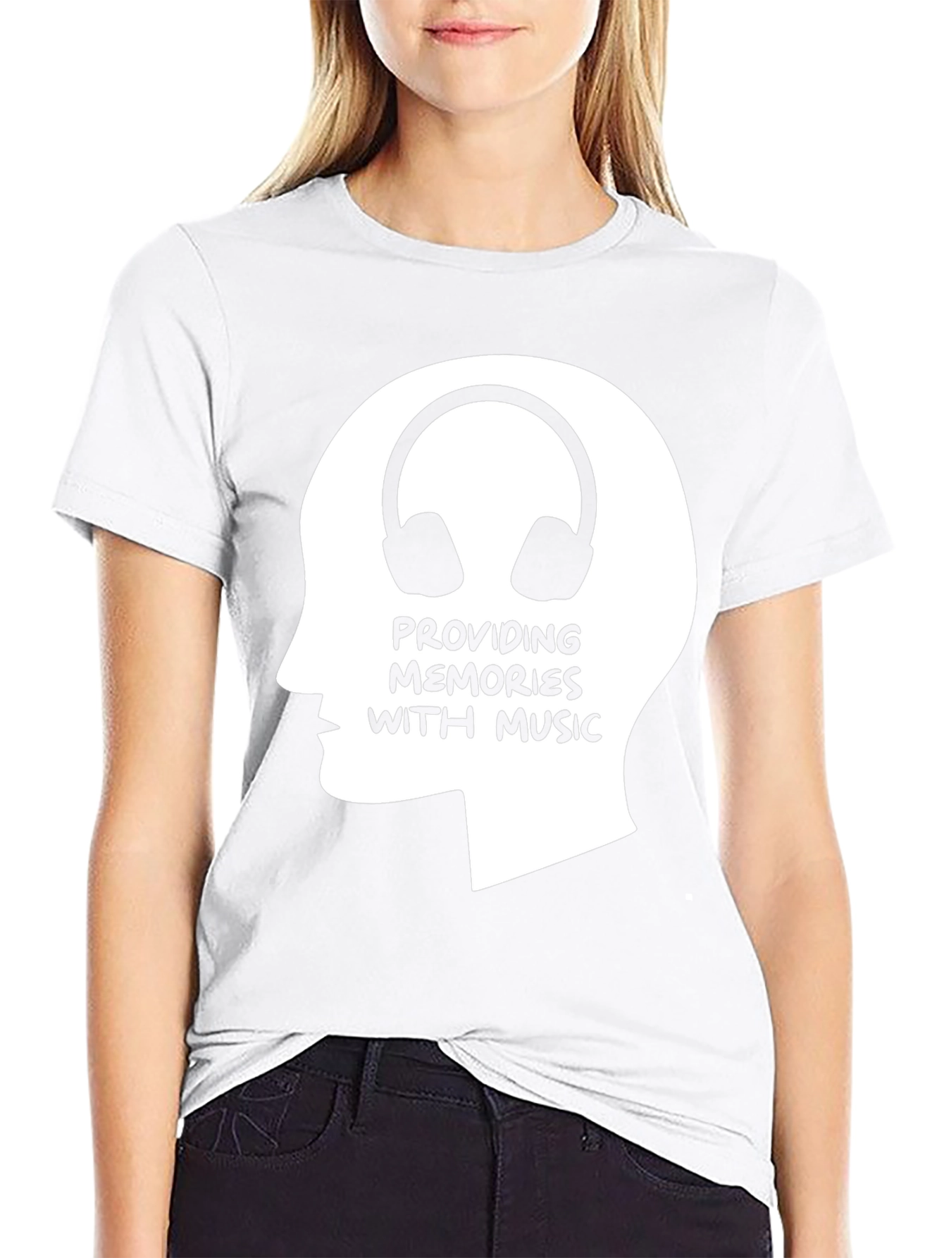 Music Memories Black Graphic Tee