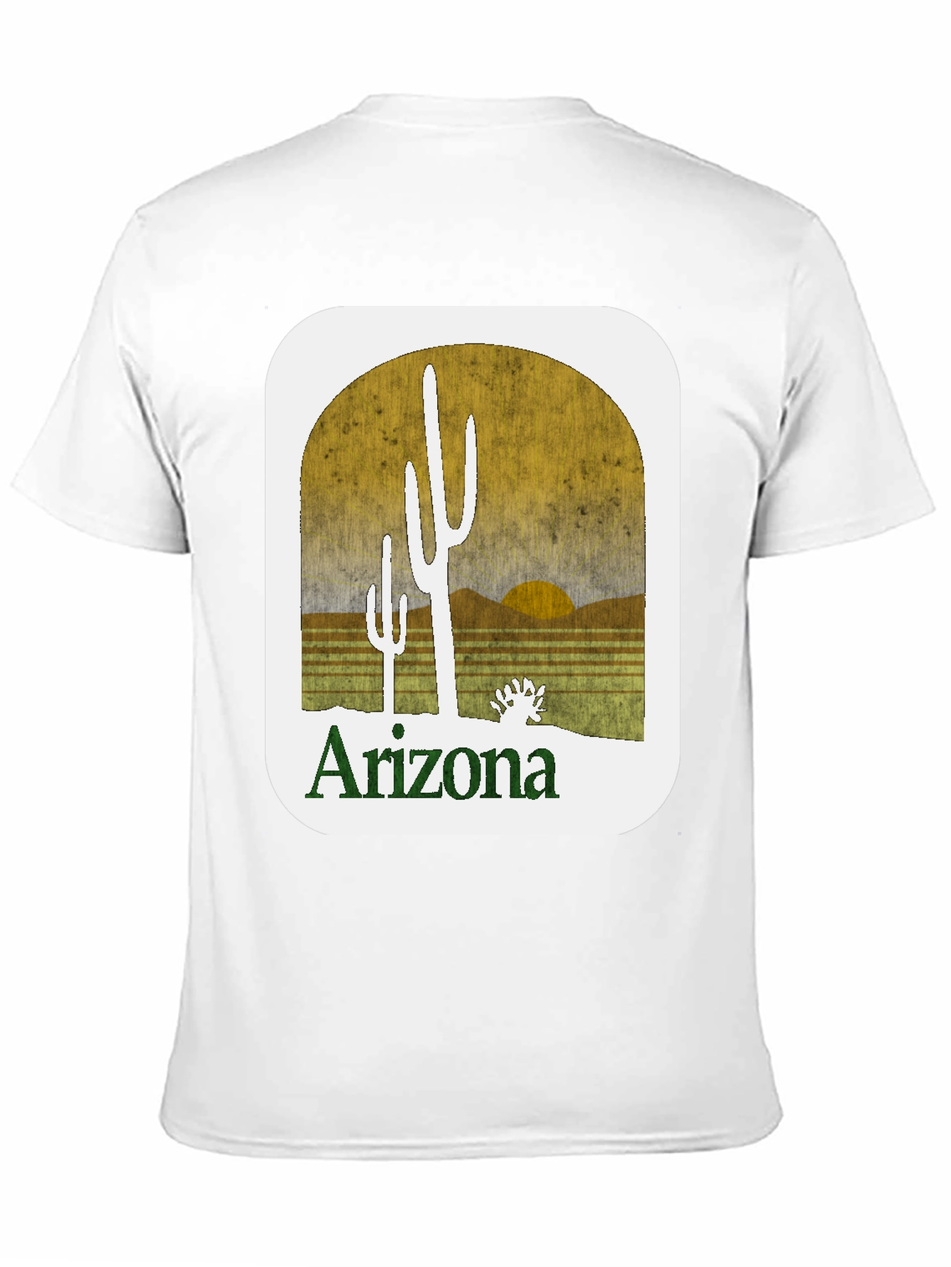 Arizona Cactus T-Shirt - Desert Landscape Tee
