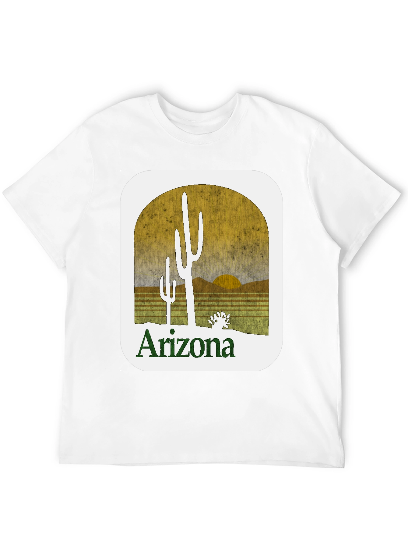 Arizona Cactus T-Shirt - Desert Landscape Tee