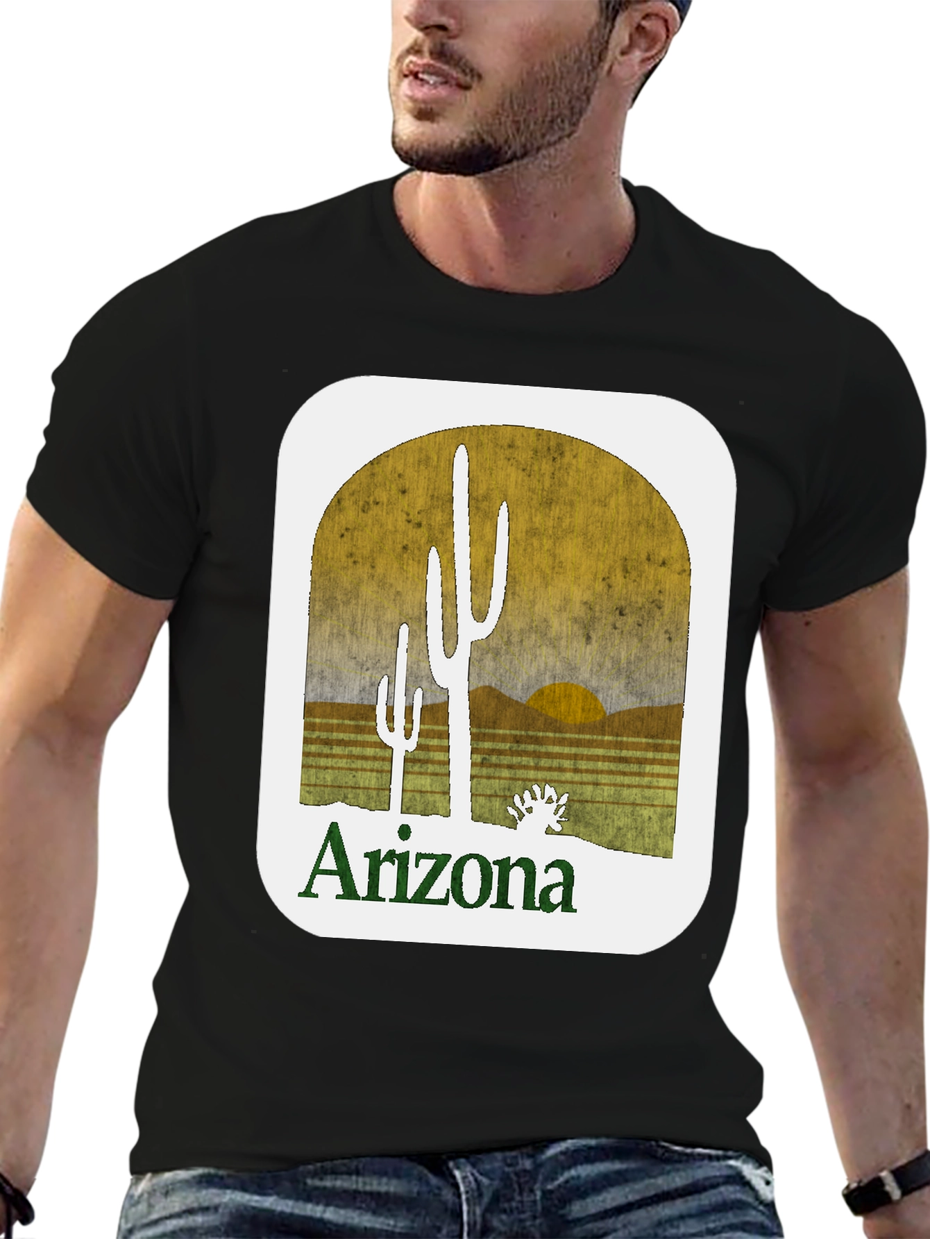 Arizona Cactus T-Shirt - Desert Landscape Tee