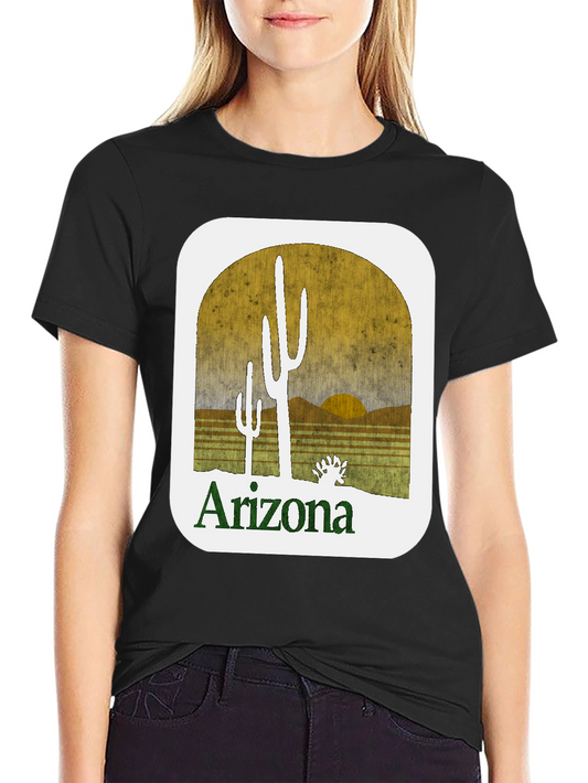 Arizona Cactus T-Shirt - Desert Landscape Tee