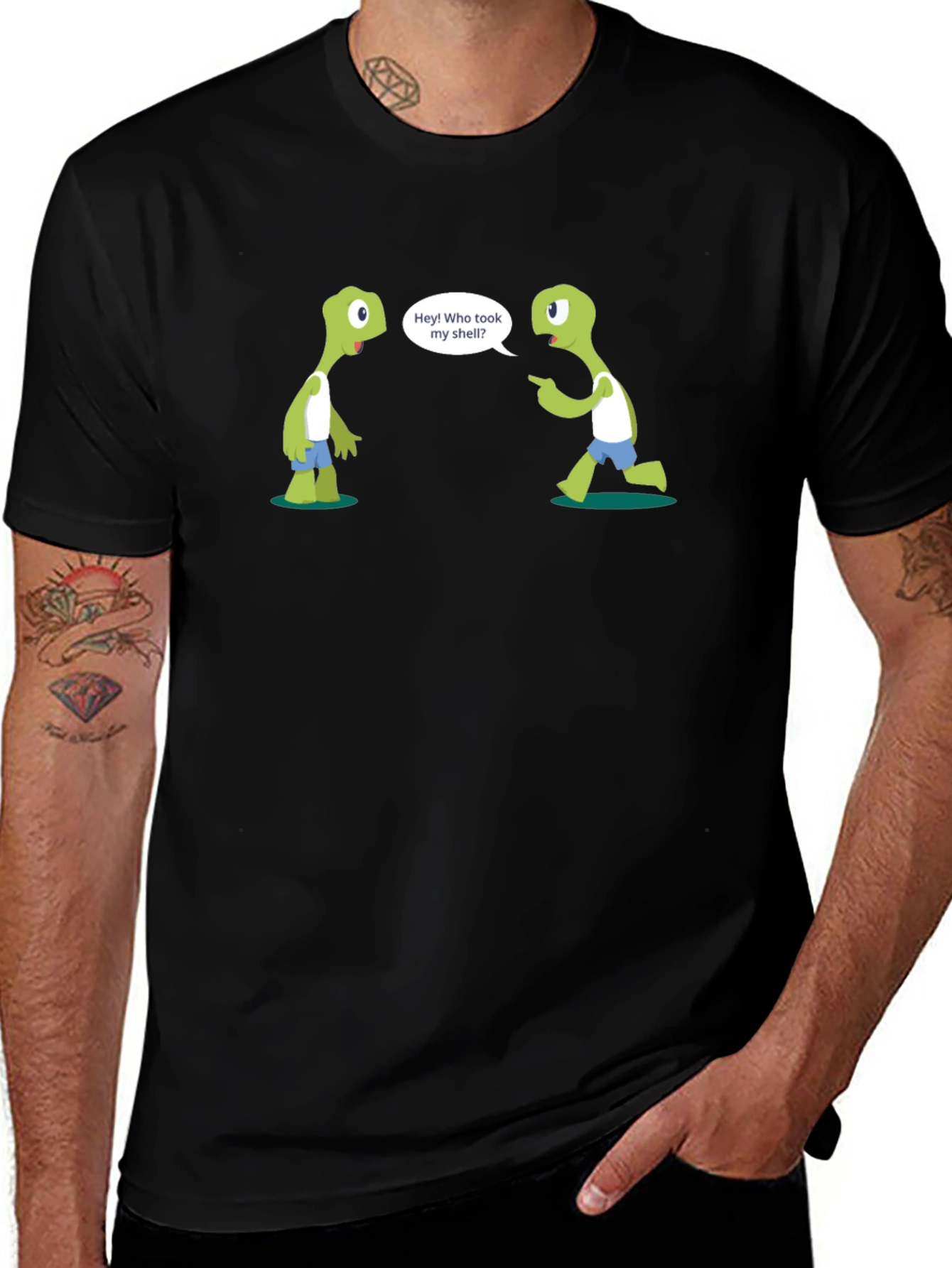 Funny Turtle T-Shirt: Who Took My Shell?