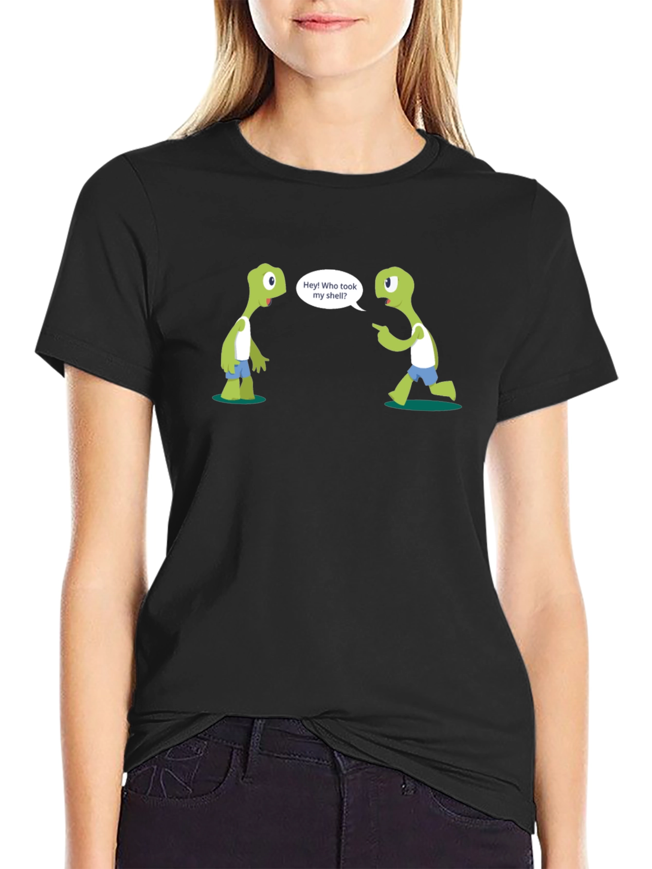 Funny Turtle T-Shirt: Who Took My Shell?