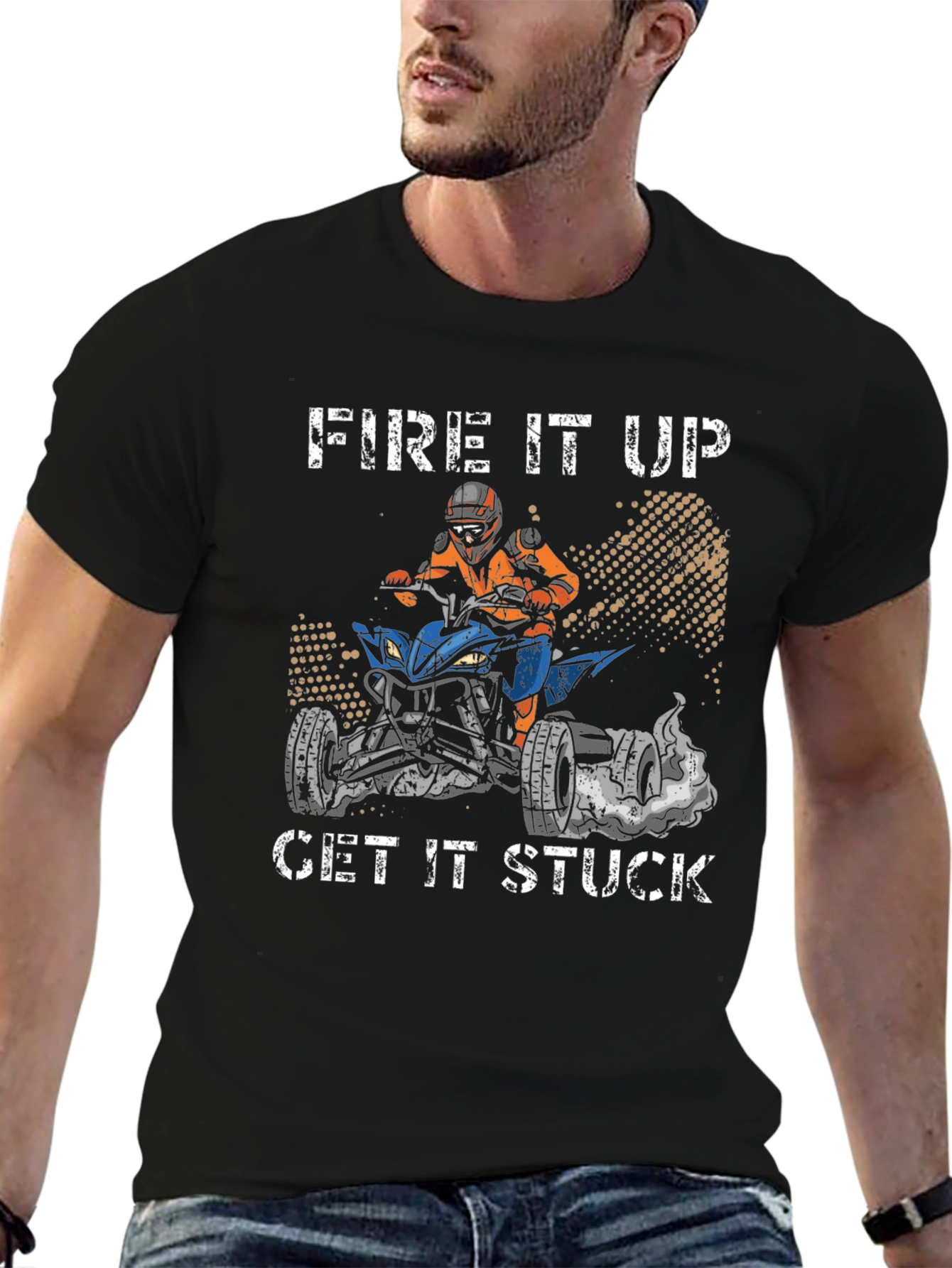Fire It Up ATV Graphic T-Shirt