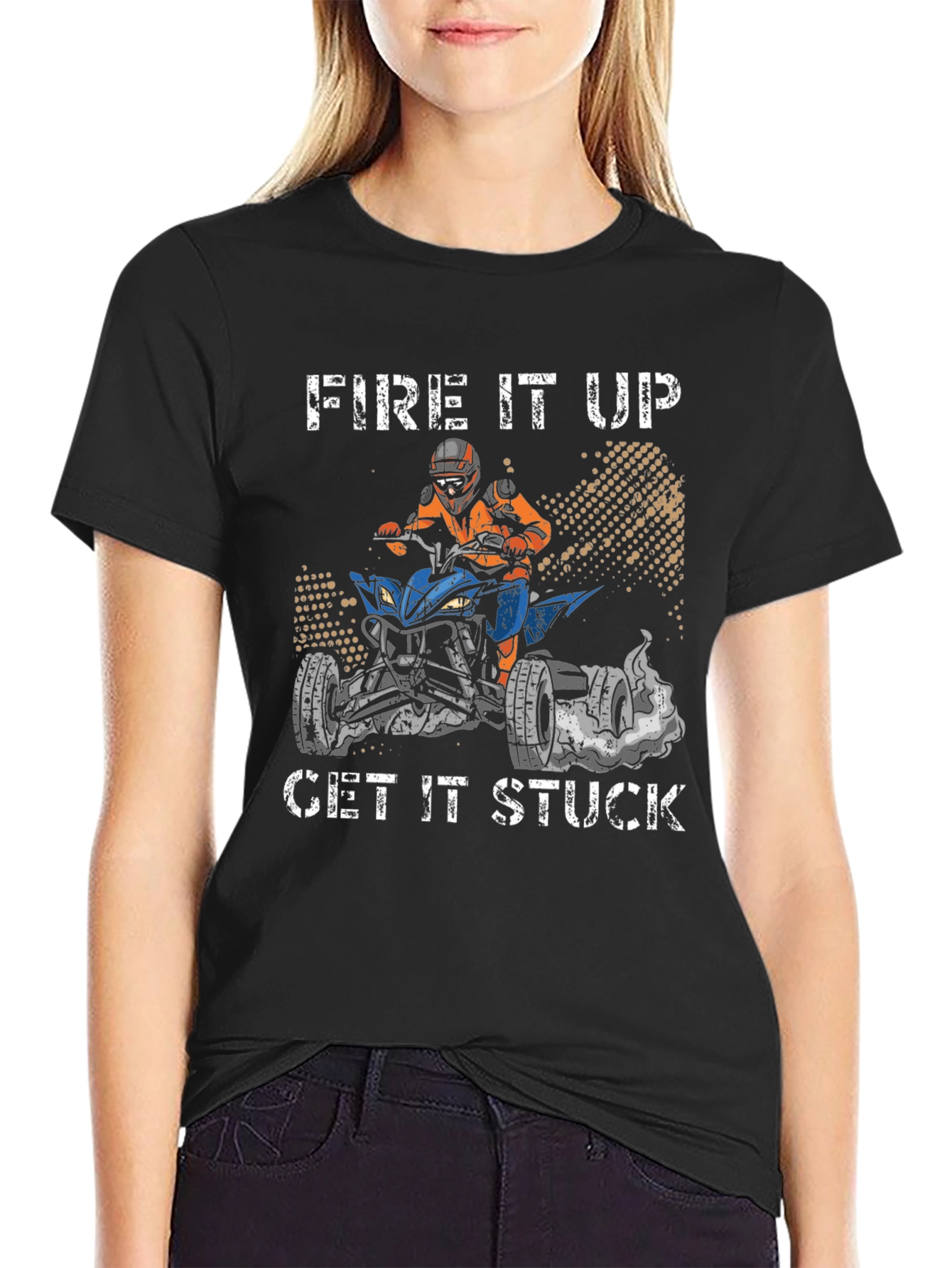 Fire It Up ATV Graphic T-Shirt