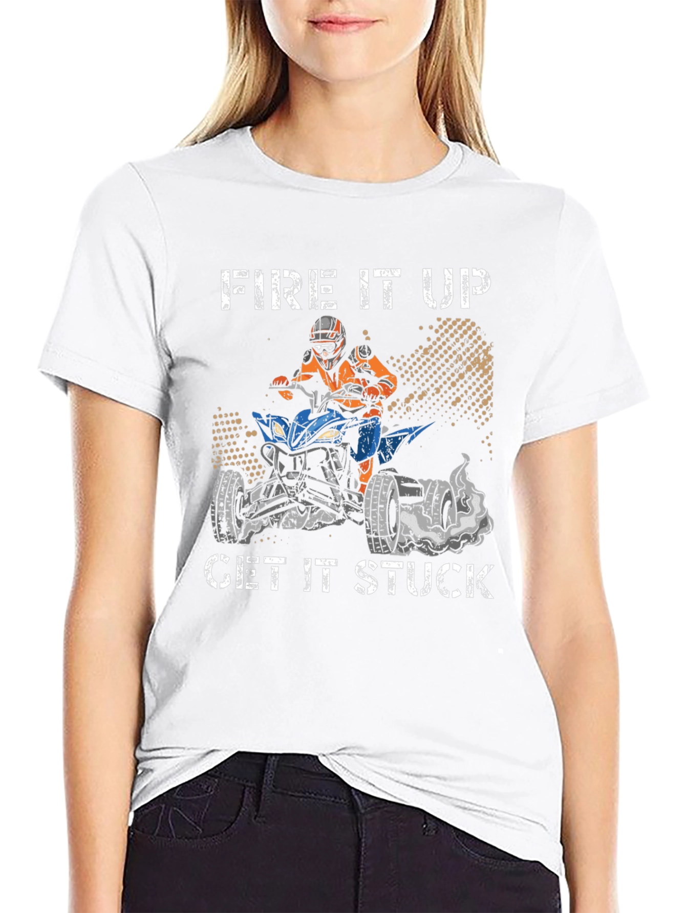 Fire It Up ATV Graphic T-Shirt