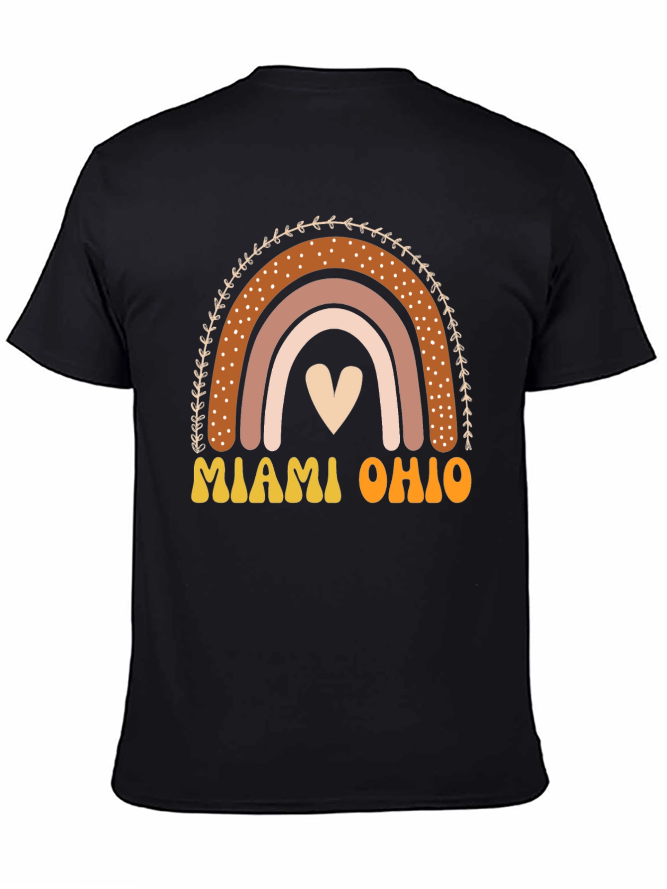 Miami Ohio Rainbow Graphic T-Shirt