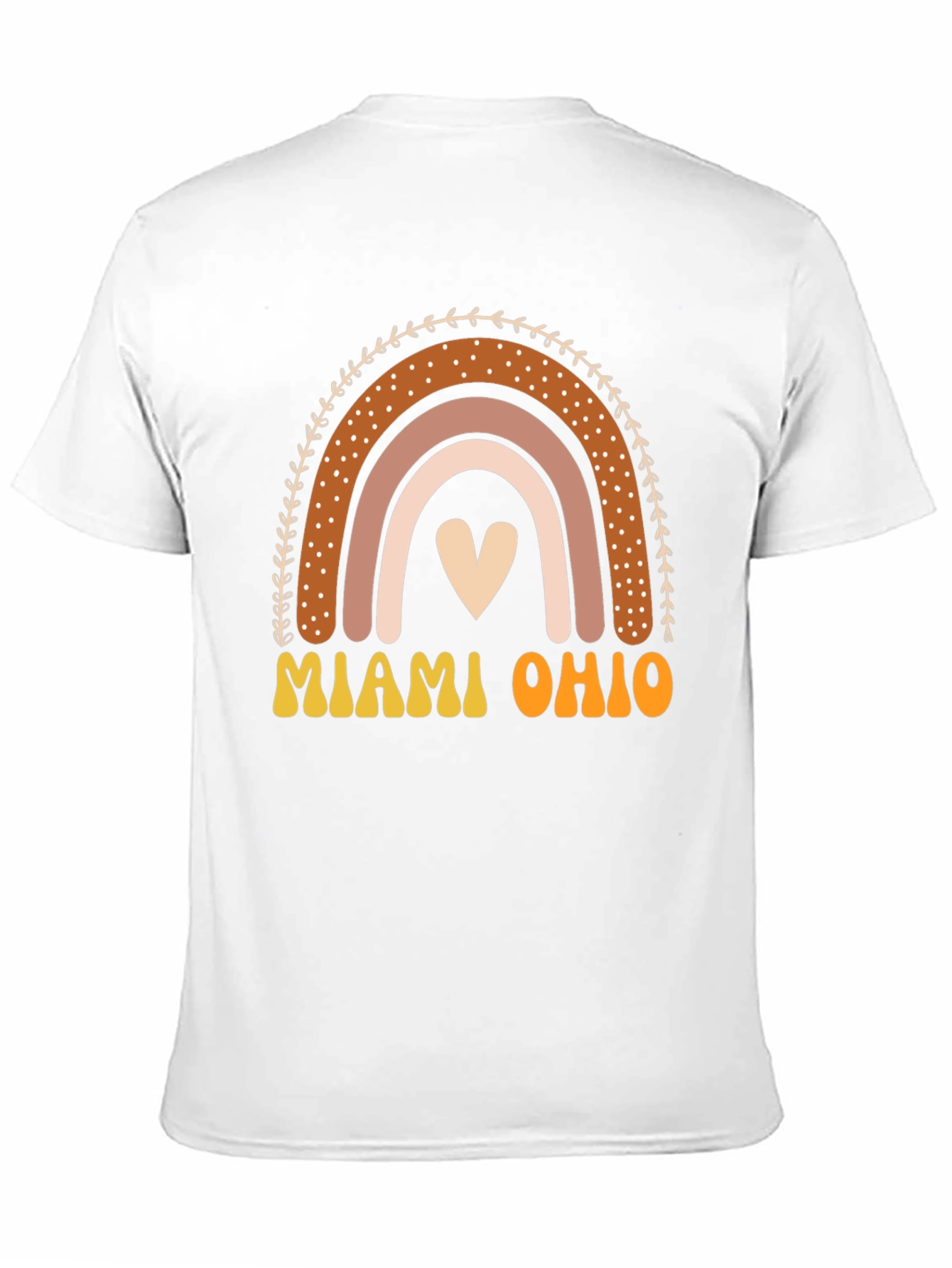 Miami Ohio Rainbow Graphic T-Shirt